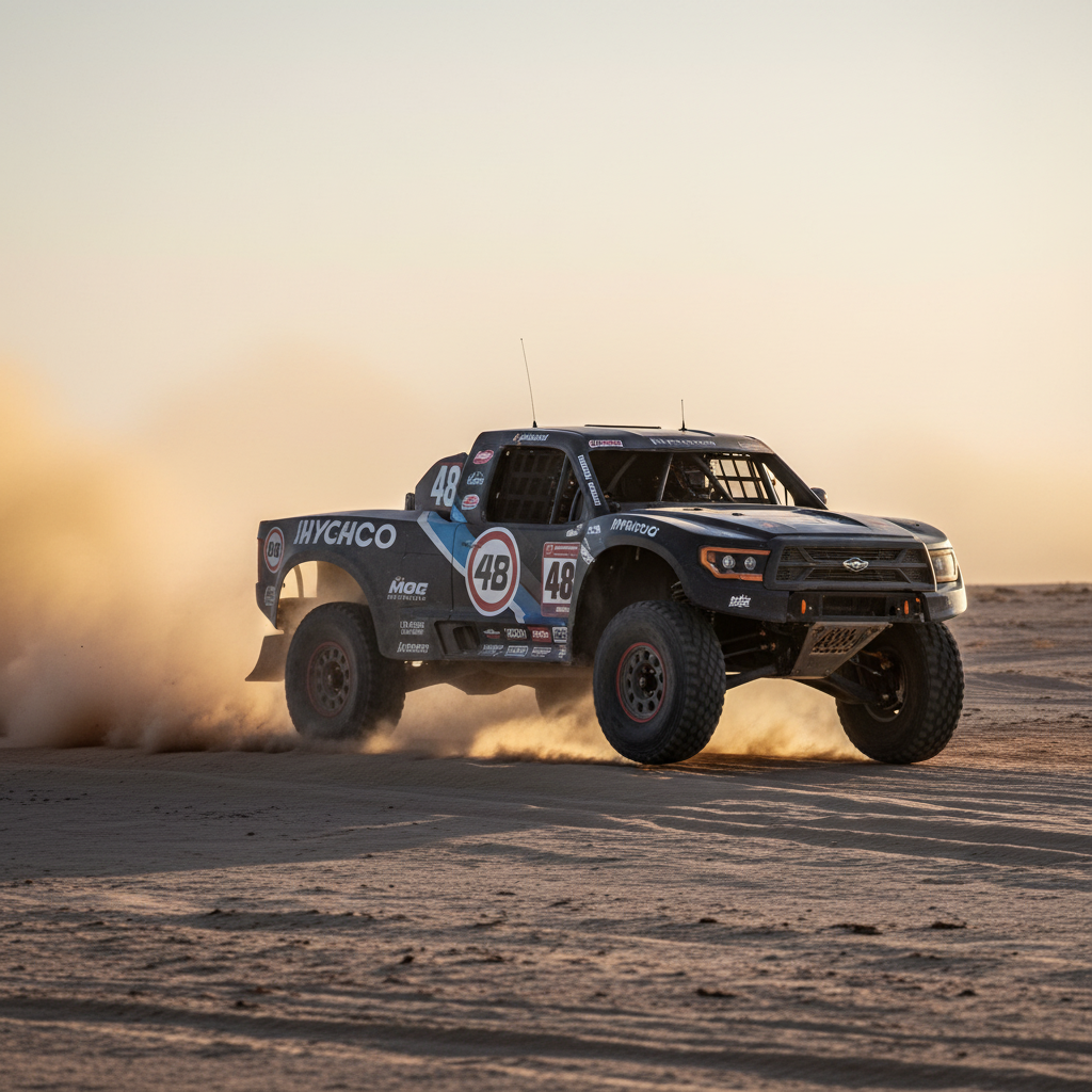 Jimmie Johnson's Mint 400 Qualifying Run Ends Upside Down
