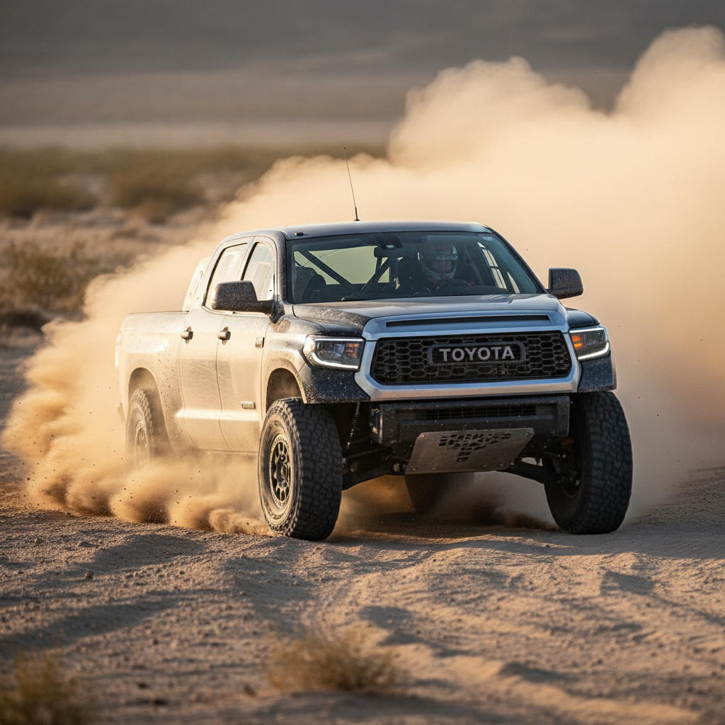 Toyota's Tundra TRD Hammer: From Spy Shots to Mint 400 Dominance