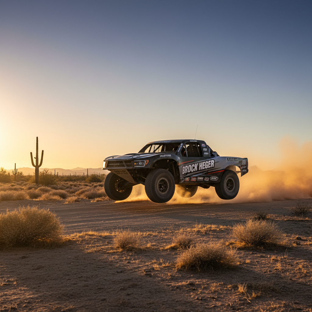 Heger Dominates: El Centro Ace Achieves Off-Road Racing's Coveted Triple Crown