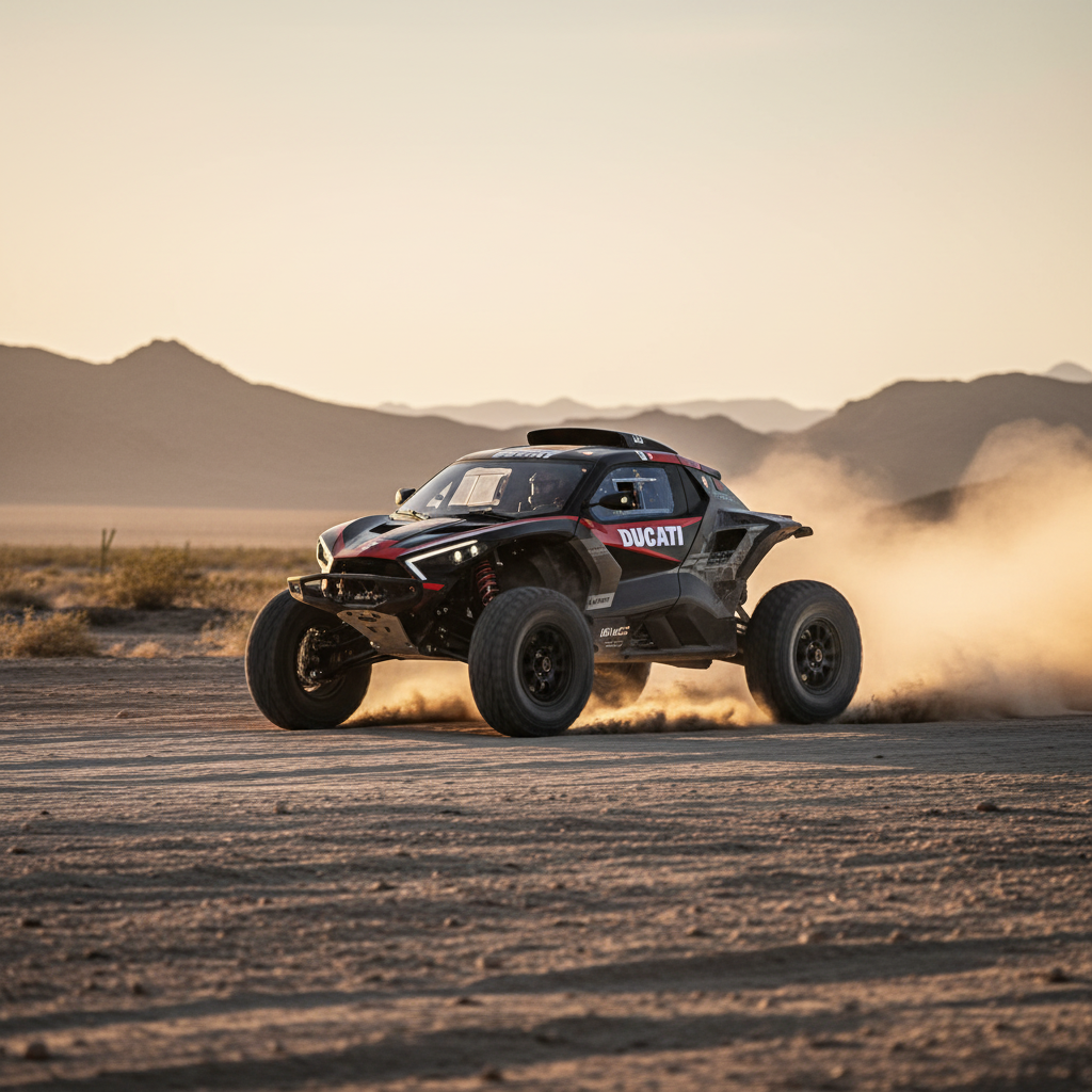 Apex Racing Exclusive: Ducati's Secret Desert Racing Program Unveiled?