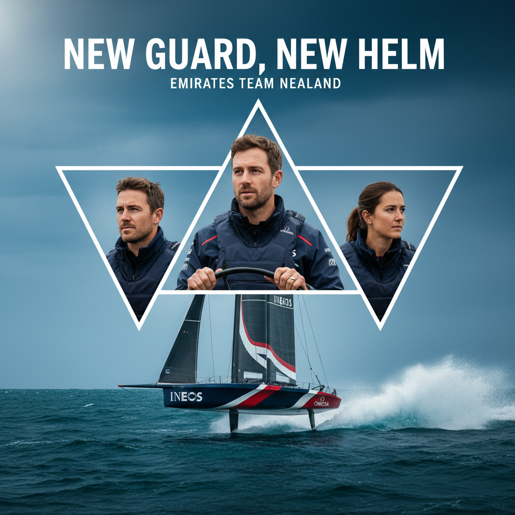ETNZ's Next Chapter: Outteridge Taps Draper and Menzies for AC75 Helm Duty