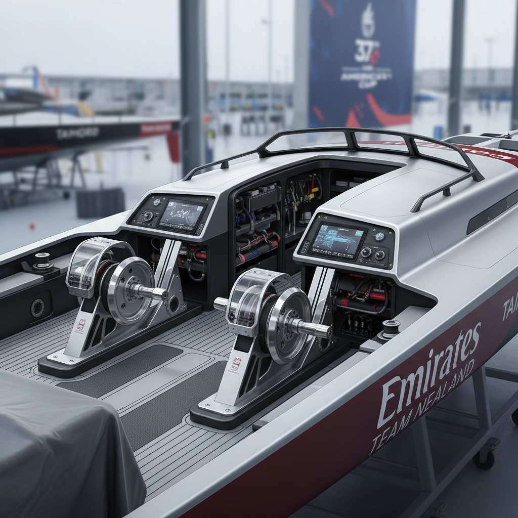 Taihoro's Metamorphosis: ETNZ Unveils Leaner AC75 for a Five-Crew Future