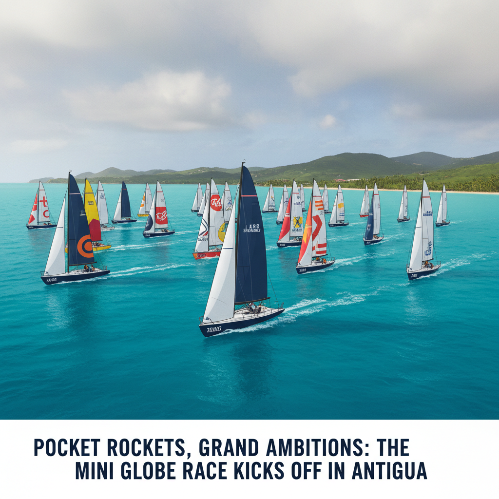 Pocket Rockets, Grand Ambitions: The Mini Globe Race Kicks Off in Antigua