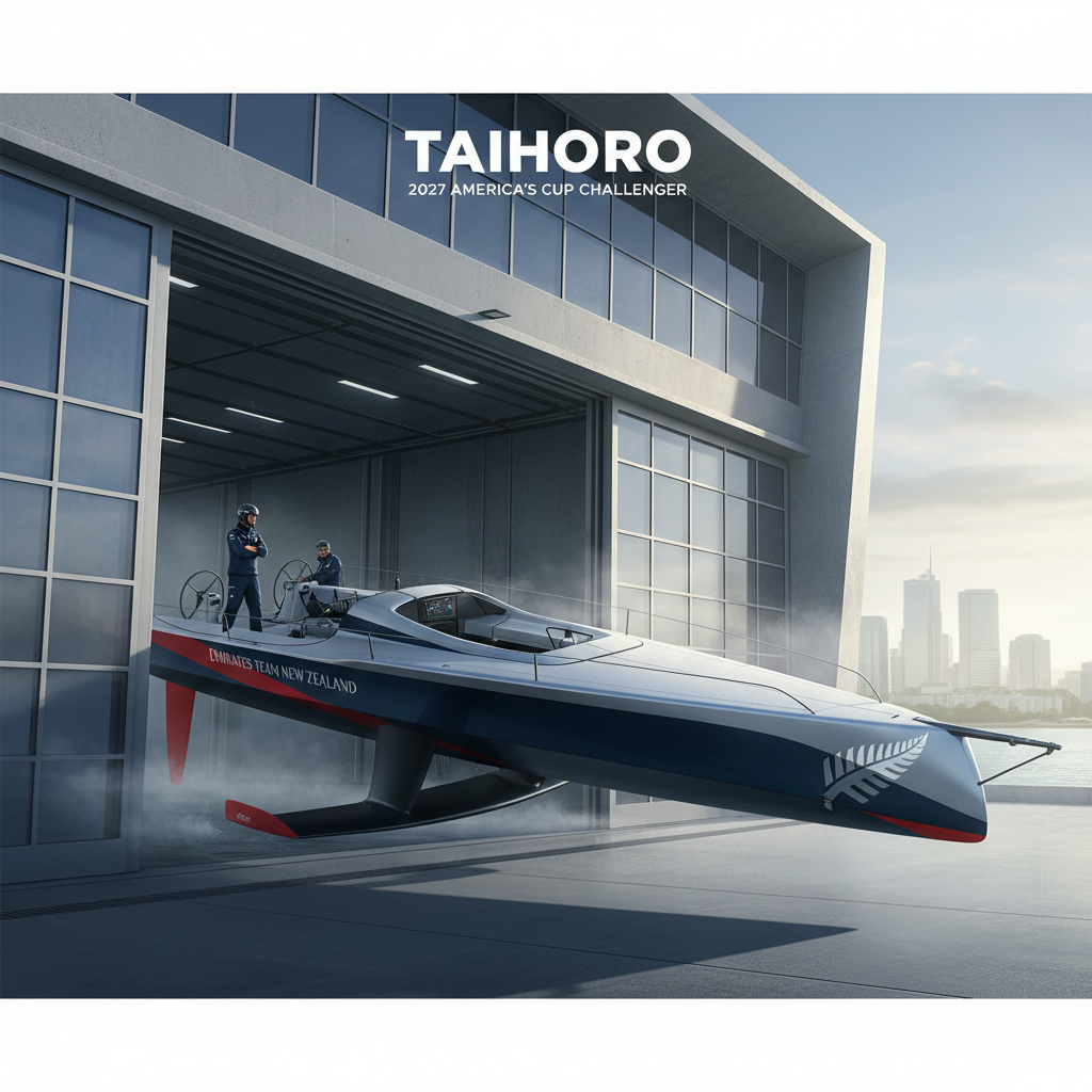 Taihoro's Radical Rebirth: ETNZ Unveils Leaner, Meaner AC75 for 2027