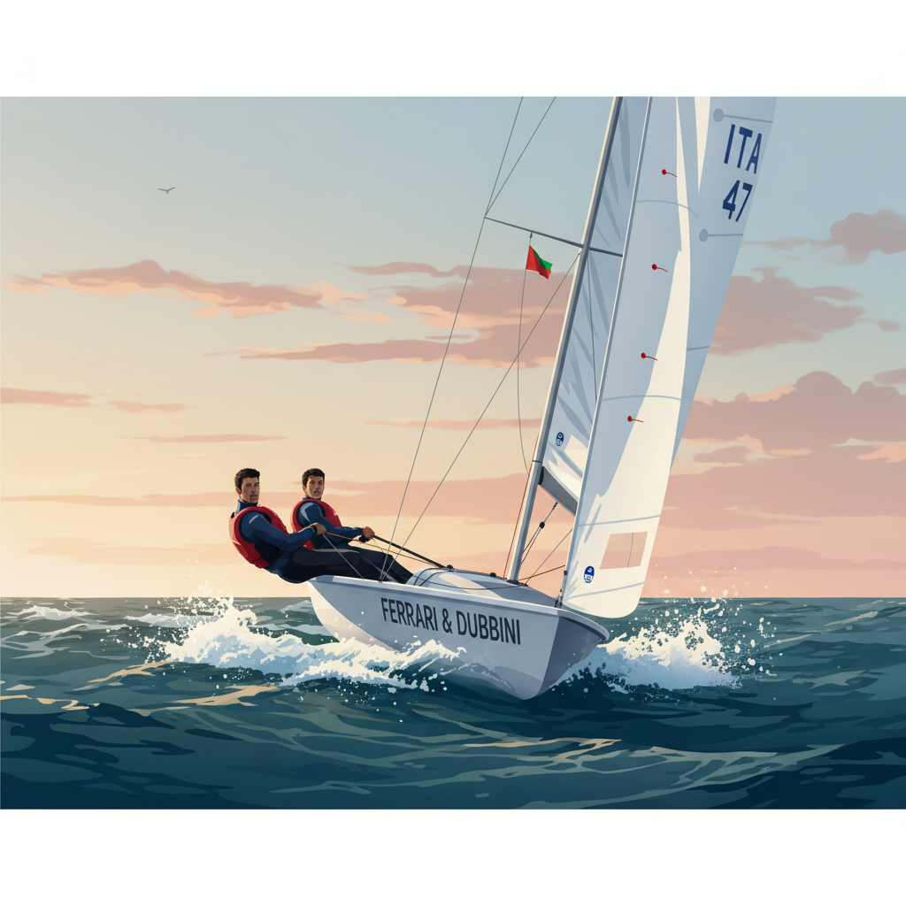 Ferrari & Dubbini Master the Qualifying Gauntlet at 470 Euros, Gold Fleet Beckons