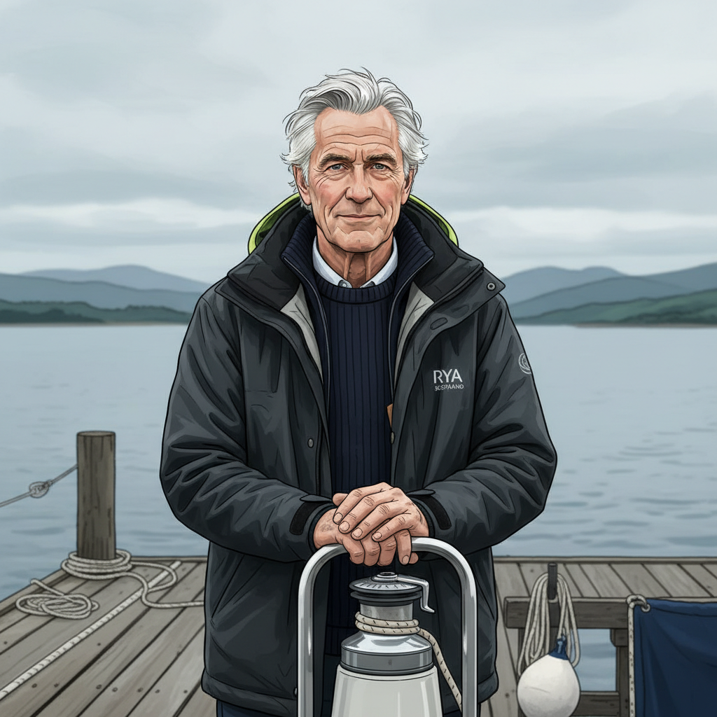 The Unsung Heroes: Andrew Pratt's Four Decades of Dedication Honored by RYA Scotland