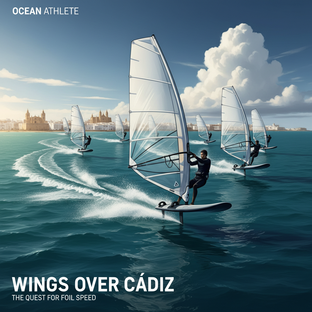 Cadiz Delivers Foiling Fireworks: iQFOiL Fleet Hits Mid-Point Stride