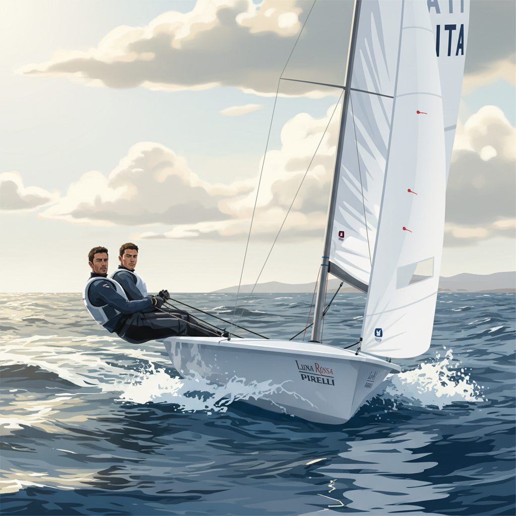 470 Europeans Ignite: Ferrari and Dubbini Seize Early Advantage in Shifting Conditions