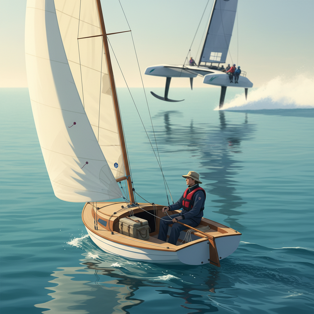 From Foils to Fenders: Rediscovering the Soul of Sailing in a Wayfarer
