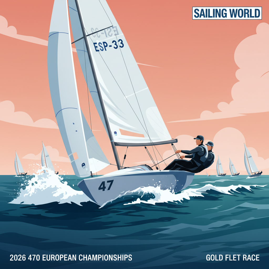 Xammar & Cardona Seize Control at 470 Europeans: Olympic Gold in Their Sights?