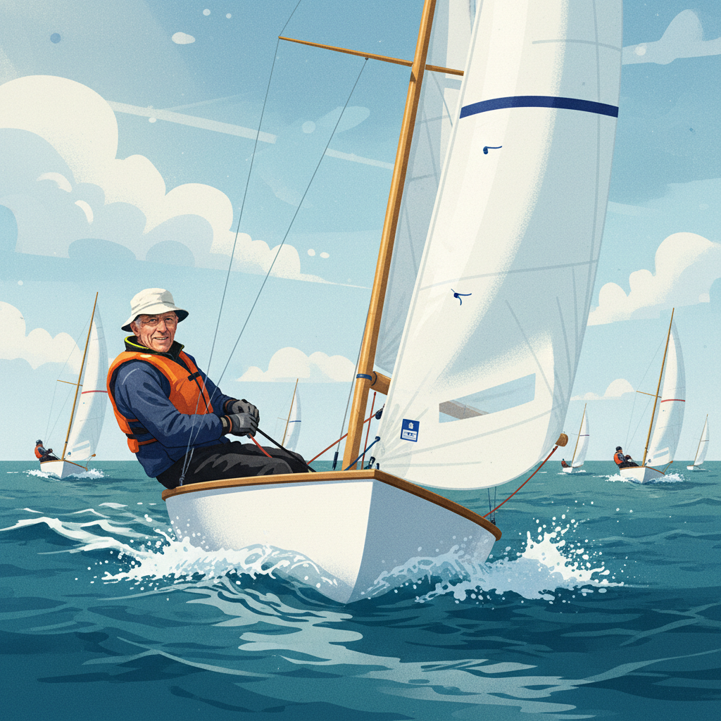 The Enduring Spirit of the Finn: Gus Miller, 91, Defies Time at World Masters