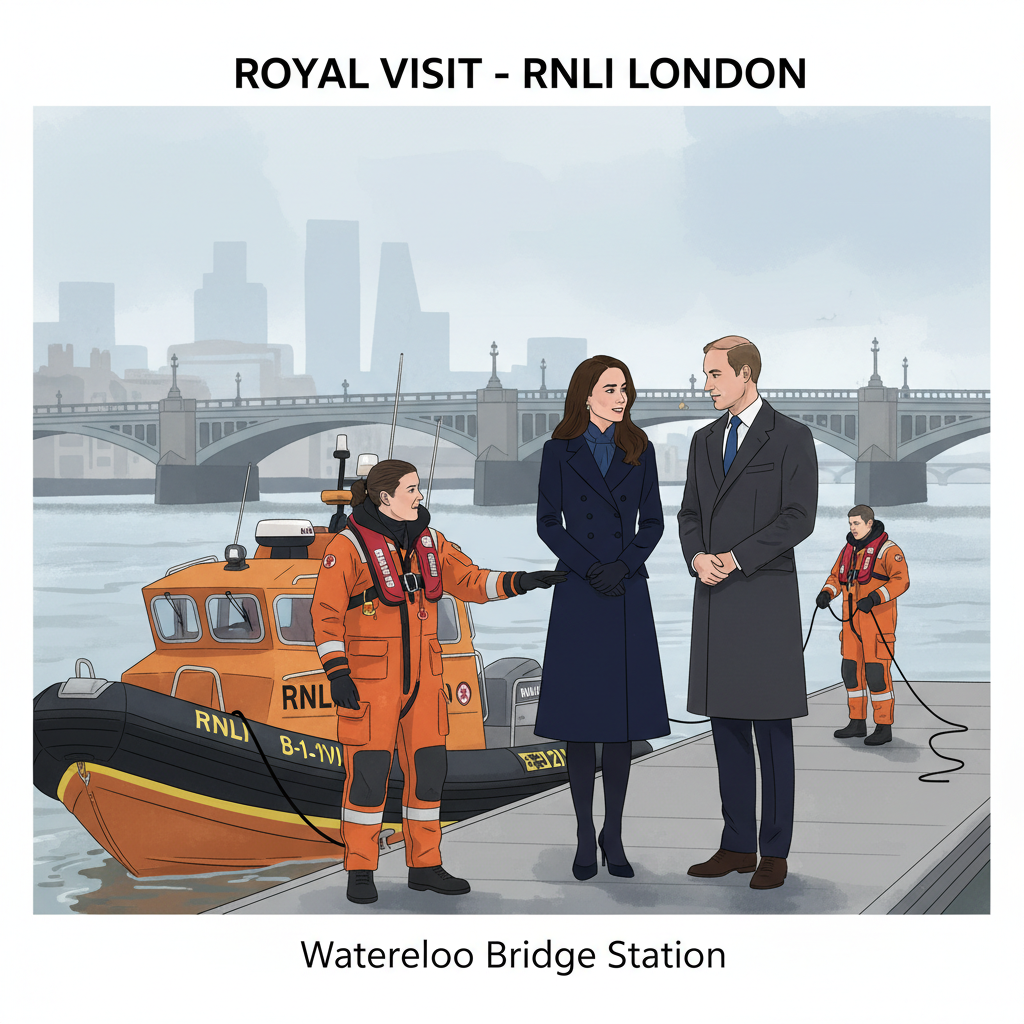 Royal Endorsement for the Silent Sentinels of the Sea: RNLI's Vital Role Highlighted