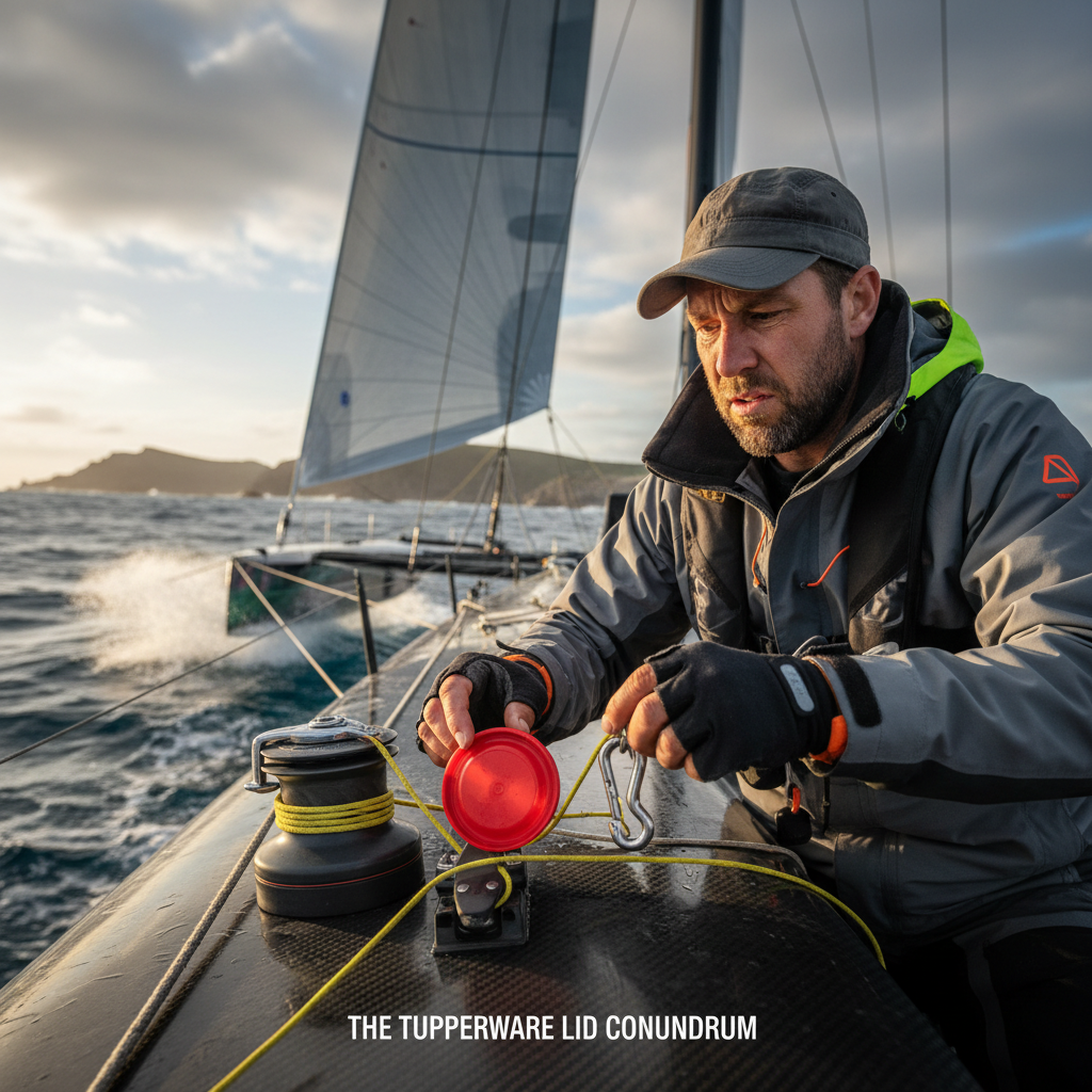 The Tupperware Lid Conundrum: A Sailor's Guide to Unforeseen Obstacles