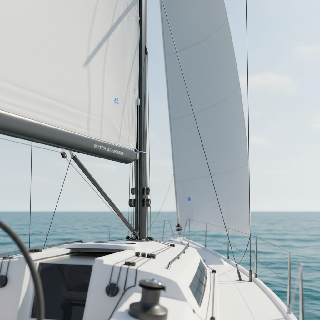 Beyond the Kicker: Barton's Boomstrut Offers a Refined Approach to Sail Shape