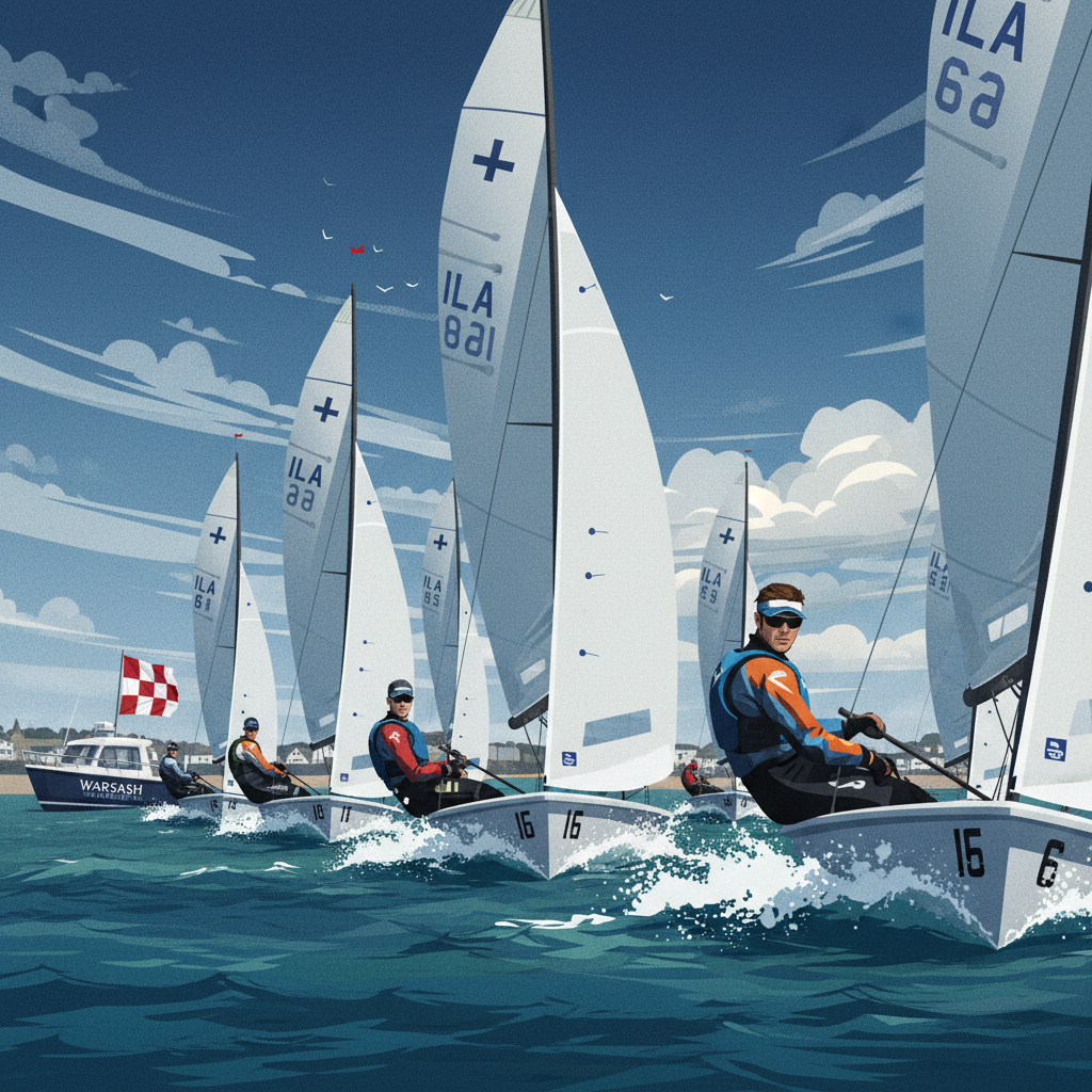 Warsash Kicks Off ILCA 6 Season: A Glimpse into Tomorrow's Grand Prix Talent
