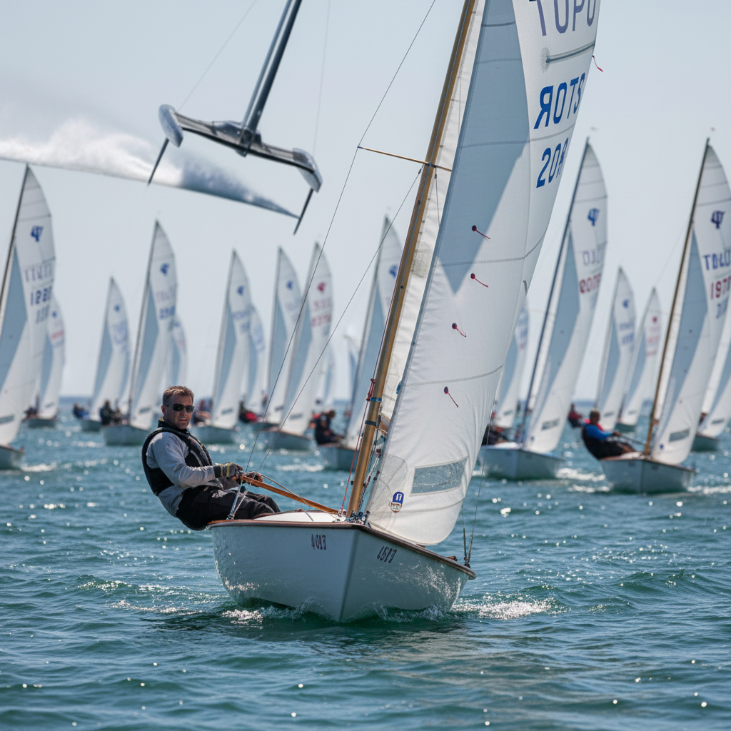 From Foils to Fun: Lark Class Proves Enduring Appeal Amidst Grand Prix Glamour