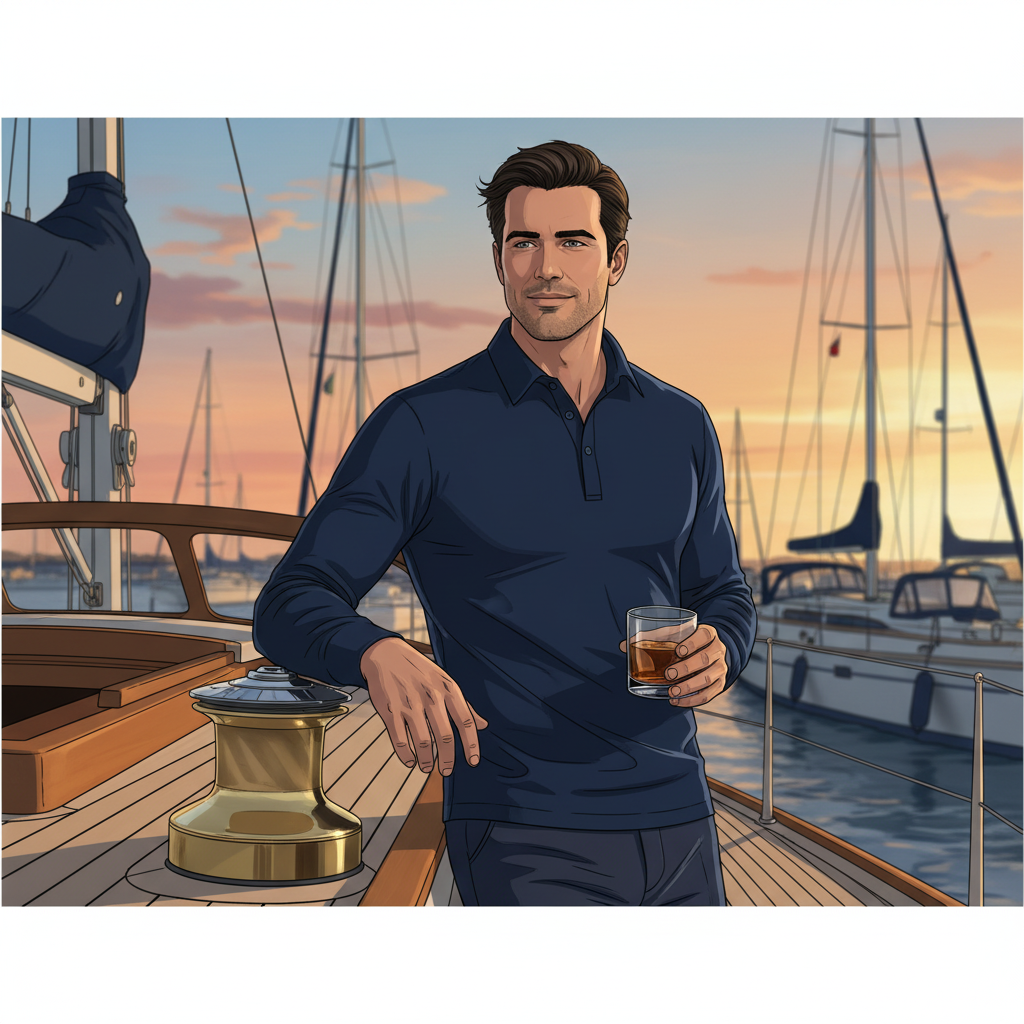 Henri-Lloyd's Long-Sleeve Dri-Fast: Performance Meets Panache for the Discerning Sailor