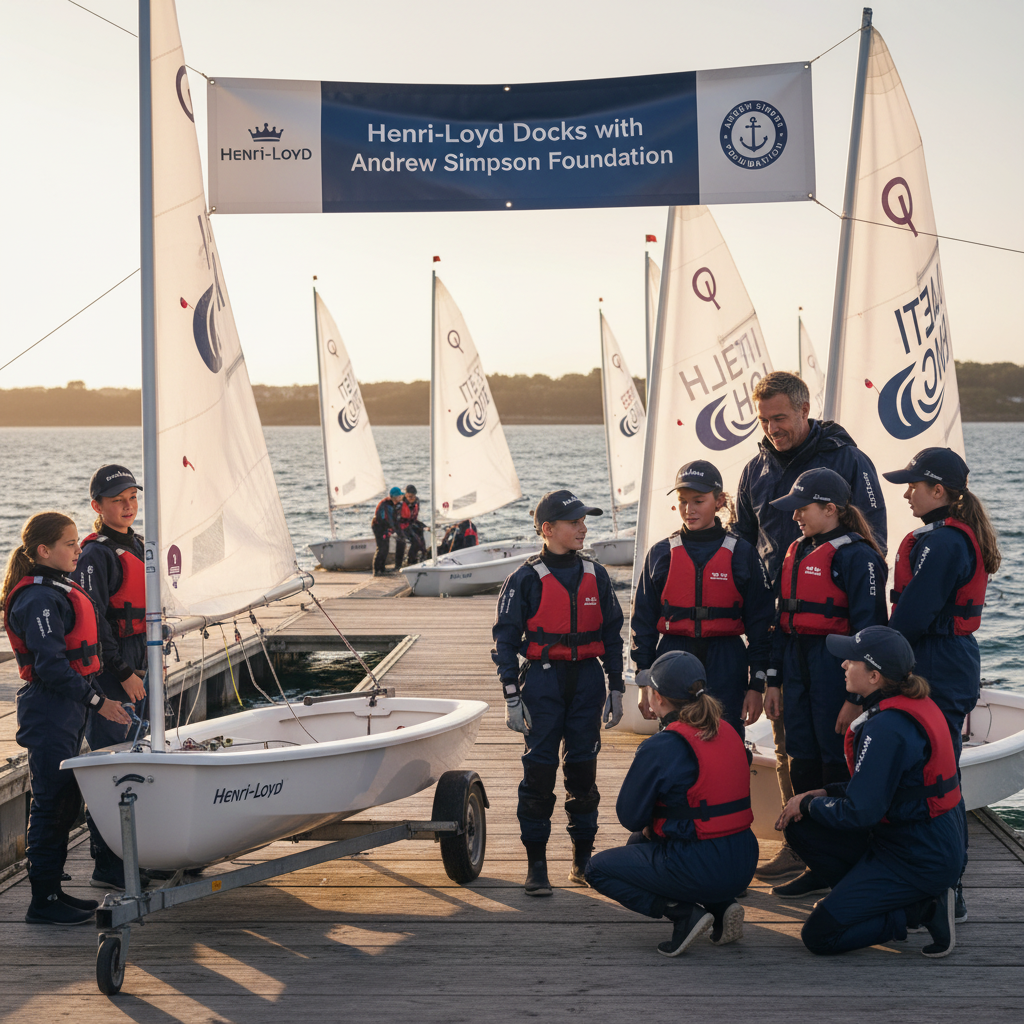 Henri-Lloyd Docks with Andrew Simpson Foundation: A Legacy Forged in Performance