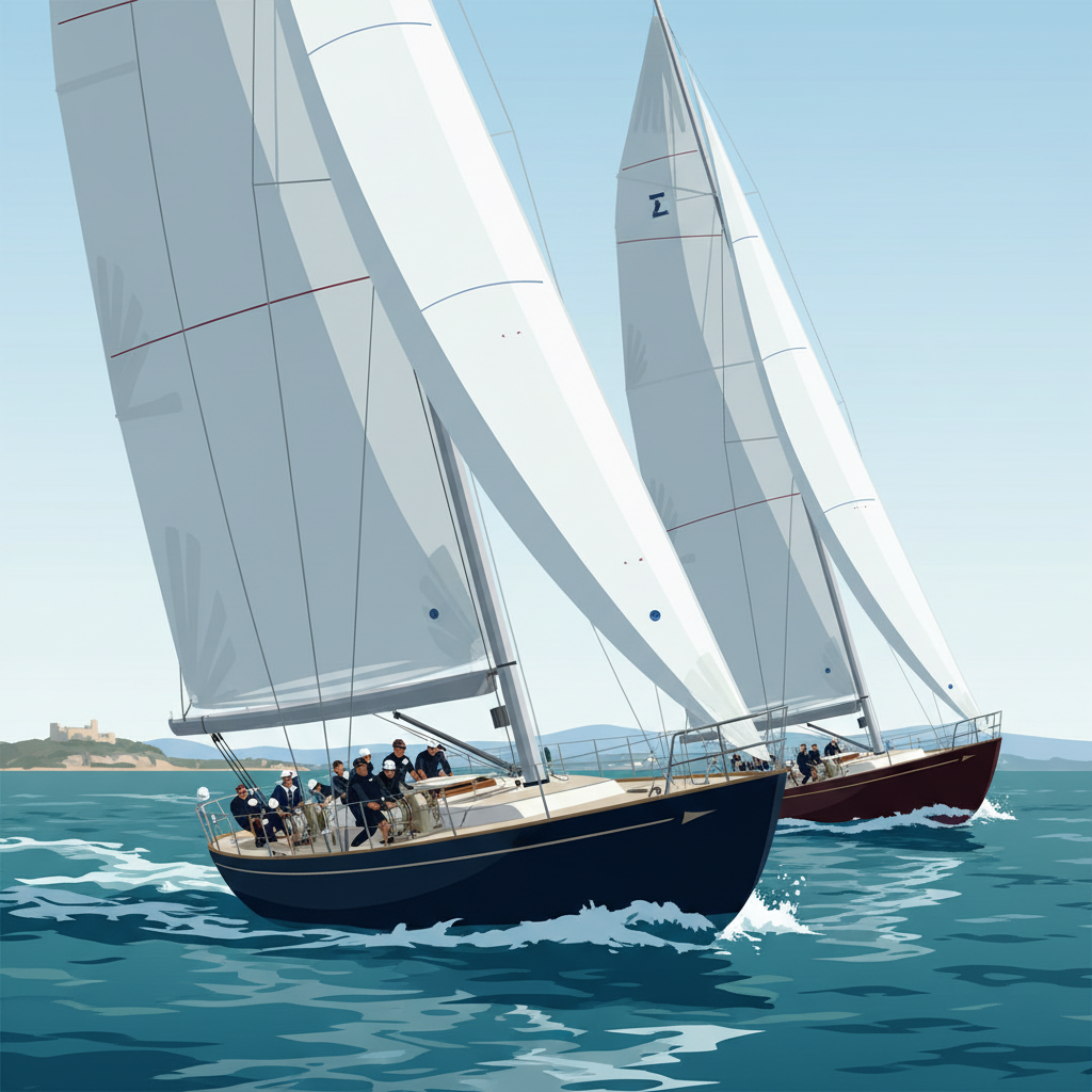 J-Class Giants Set to Clash: Svea and Rainbow Reignite Classic Rivalry in Palma