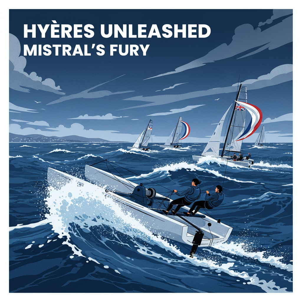 Hyères Unleashed: Olympic Hopefuls Face Down the Mistral's Fury