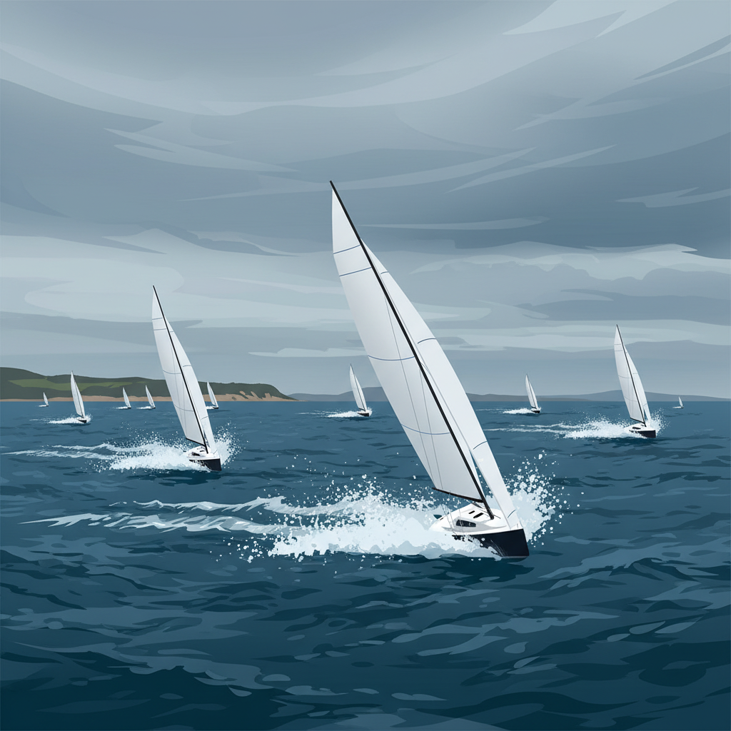 Sheppey's DF95 Fleet Masters Blustery ENE Conditions in Spring Series Showdown