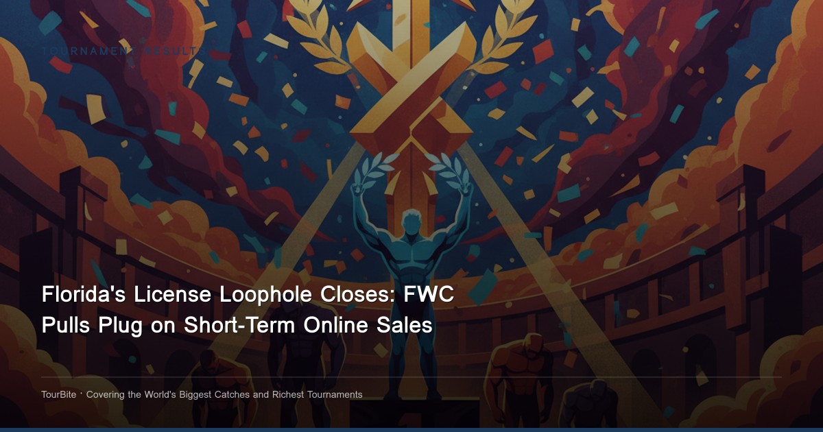 Florida's License Loophole Closes: FWC Pulls Plug on Short-Term Online Sales