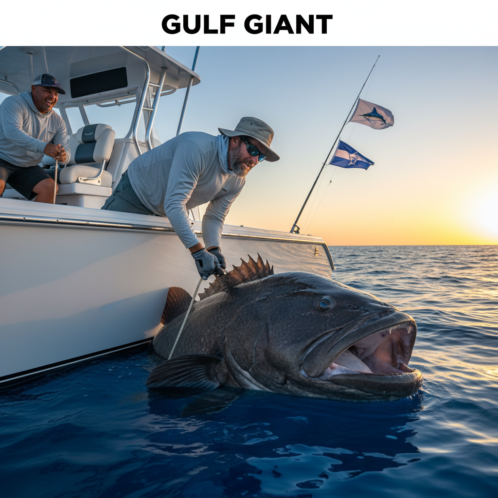 Deepwater Behemoth: Venice Guide Tames a True Gulf Goliath