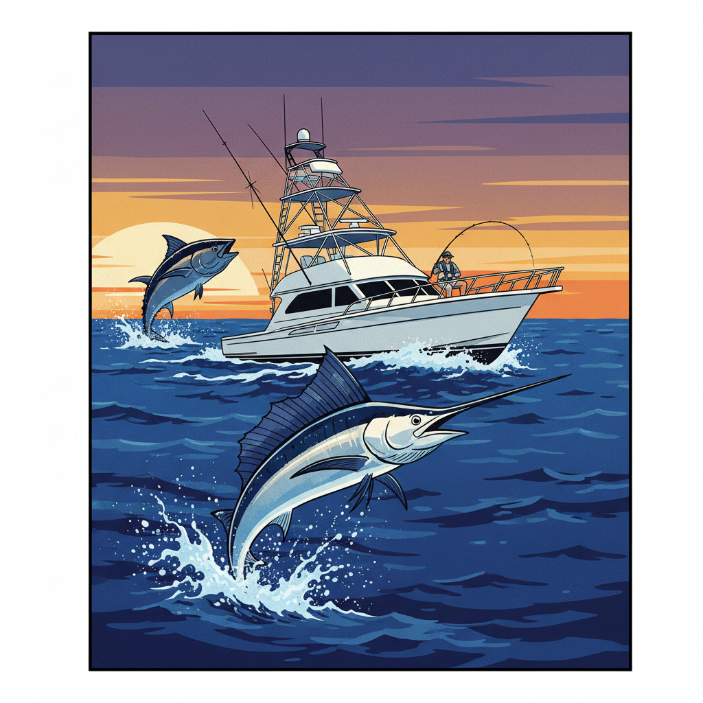New England's Offshore Bite Heats Up: White Marlin and Bluefin Action Ignites the Canyons