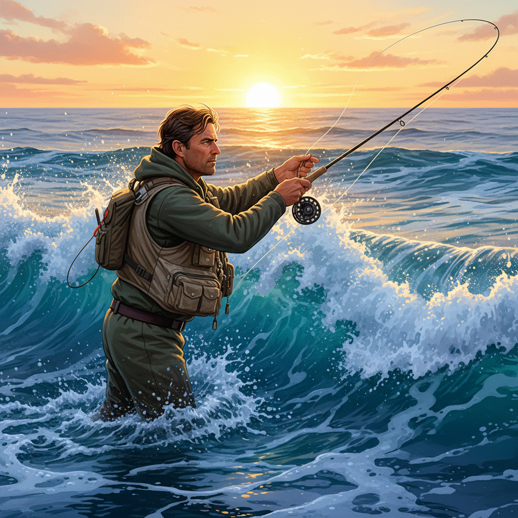 Popovics' Wisdom: Mastering the Surf with a Fly Rod