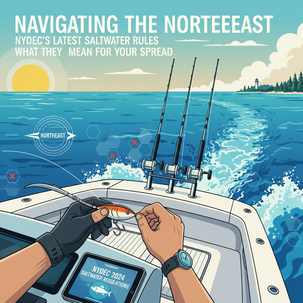 Navigating the Northeast: NYDEC's Latest Saltwater Rules and What They Mean for Your Spread