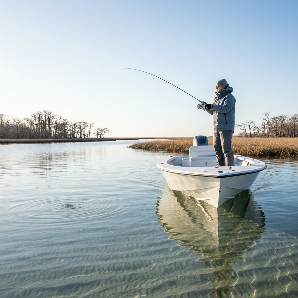 Beyond the Bluefin: Winter's Skinny Water Secrets for the Tournament Angler