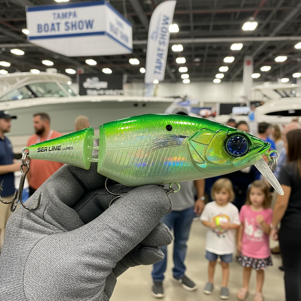 Sea Lime Lures Charts a New Course: Innovation on Display at Tampa Boat Show