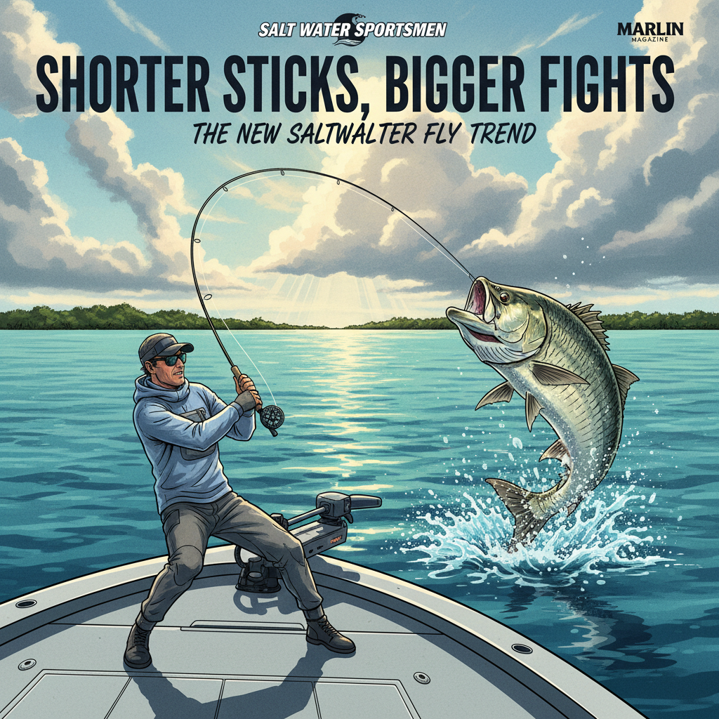 Beyond the Long Cast: Why Shorter Fly Rods Are Gaining Traction in the Salt
