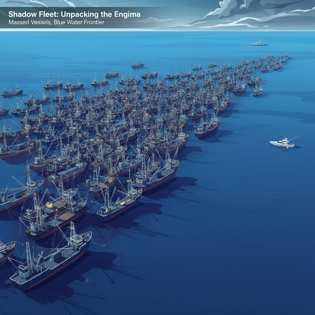 Shadow Fleet: Unpacking the Enigma of Massed Vessels and Their Impact on the Blue Water Frontier
