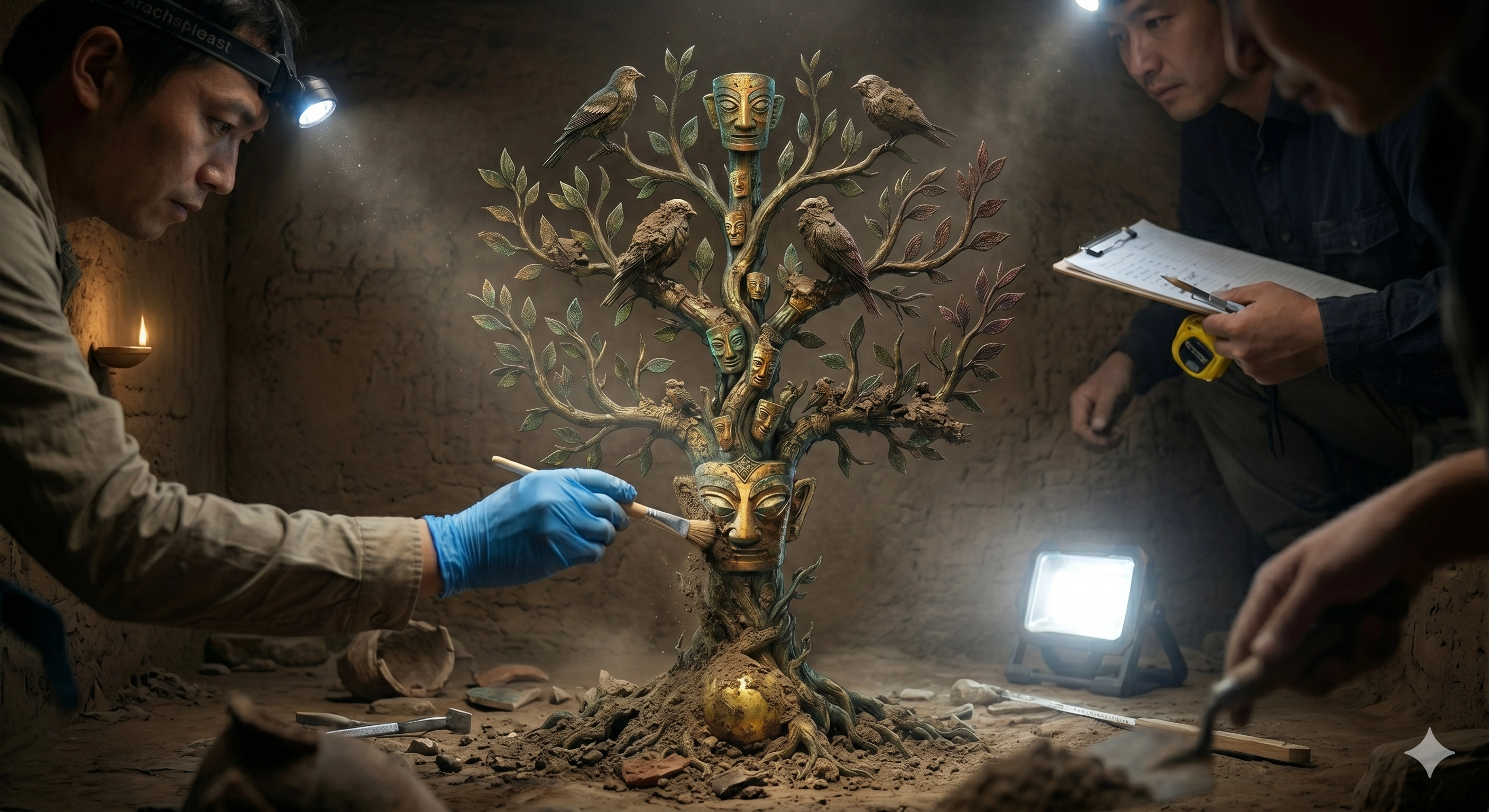 SANXINGDUI RUINS: The Bronze Age Civilization That Shouldn't Exist — Alien Eyes, Sacred Trees, and a Kingdom That Vanished Without a Word — PLAUSIBLE credibility Ancient Mysteries case file
