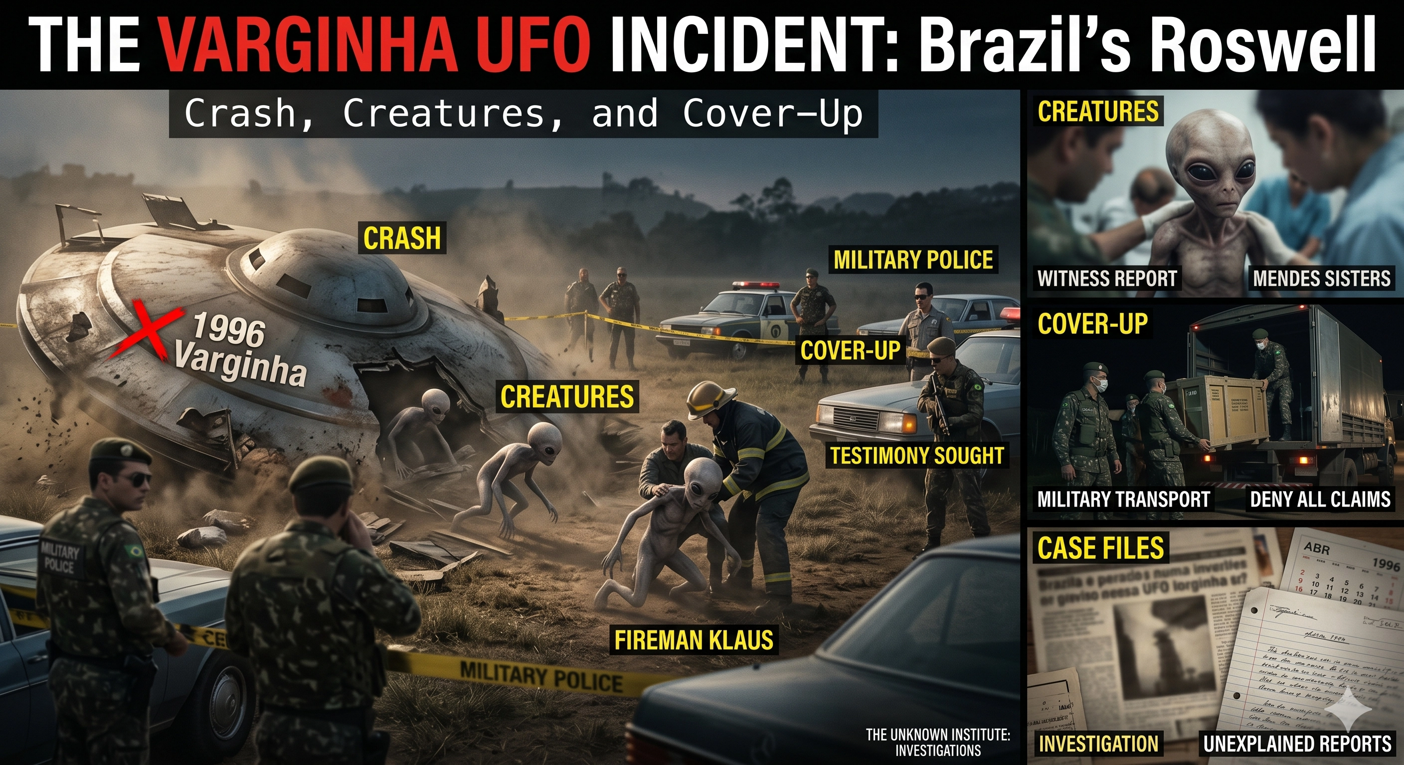 THE VARGINHA UFO INCIDENT: Brazil’s Roswell — Crash, Creatures, and Cover-Up — Thumbnail 2