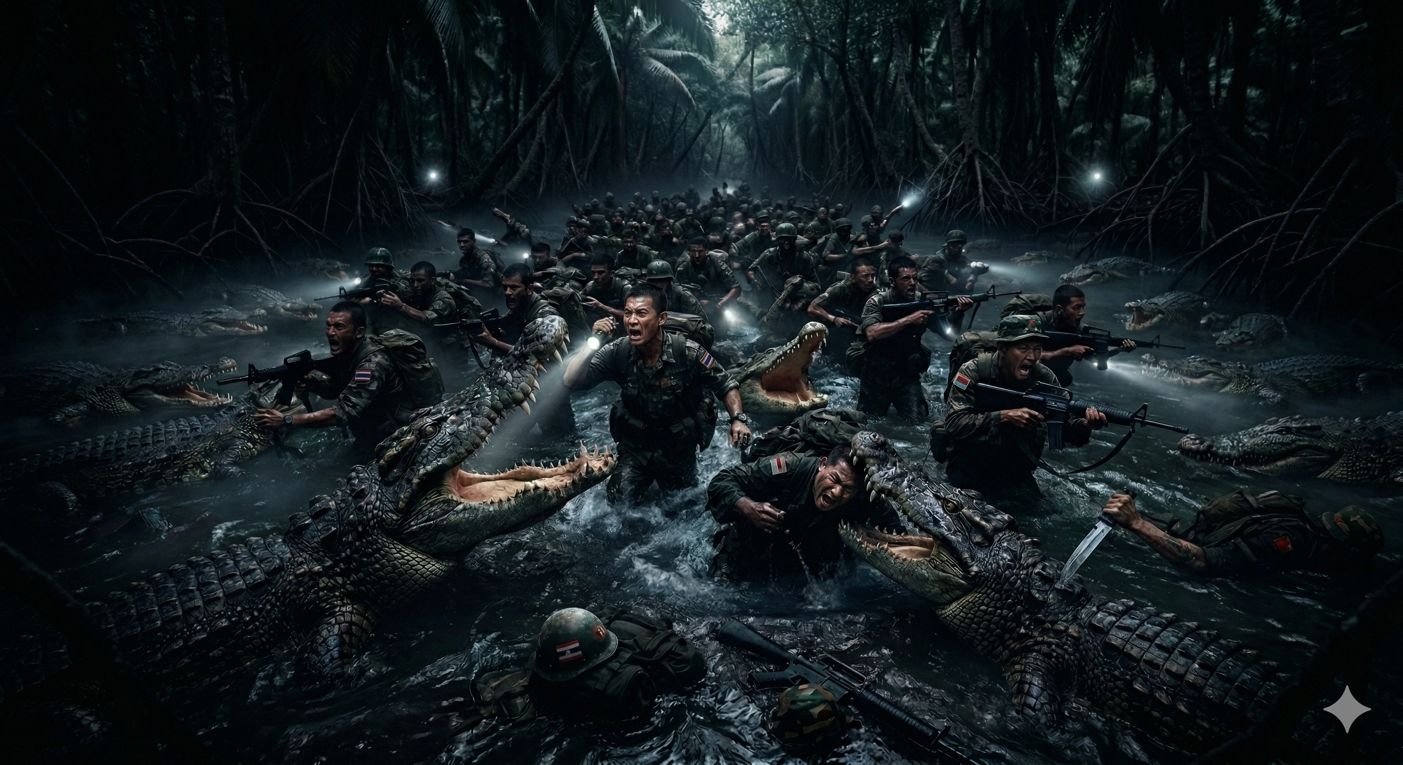 THE RAMREE ISLAND MASSACRE: The Night Crocodiles Devoured an Army (1945) — PLAUSIBLE等級 Deep Sea & Underwater