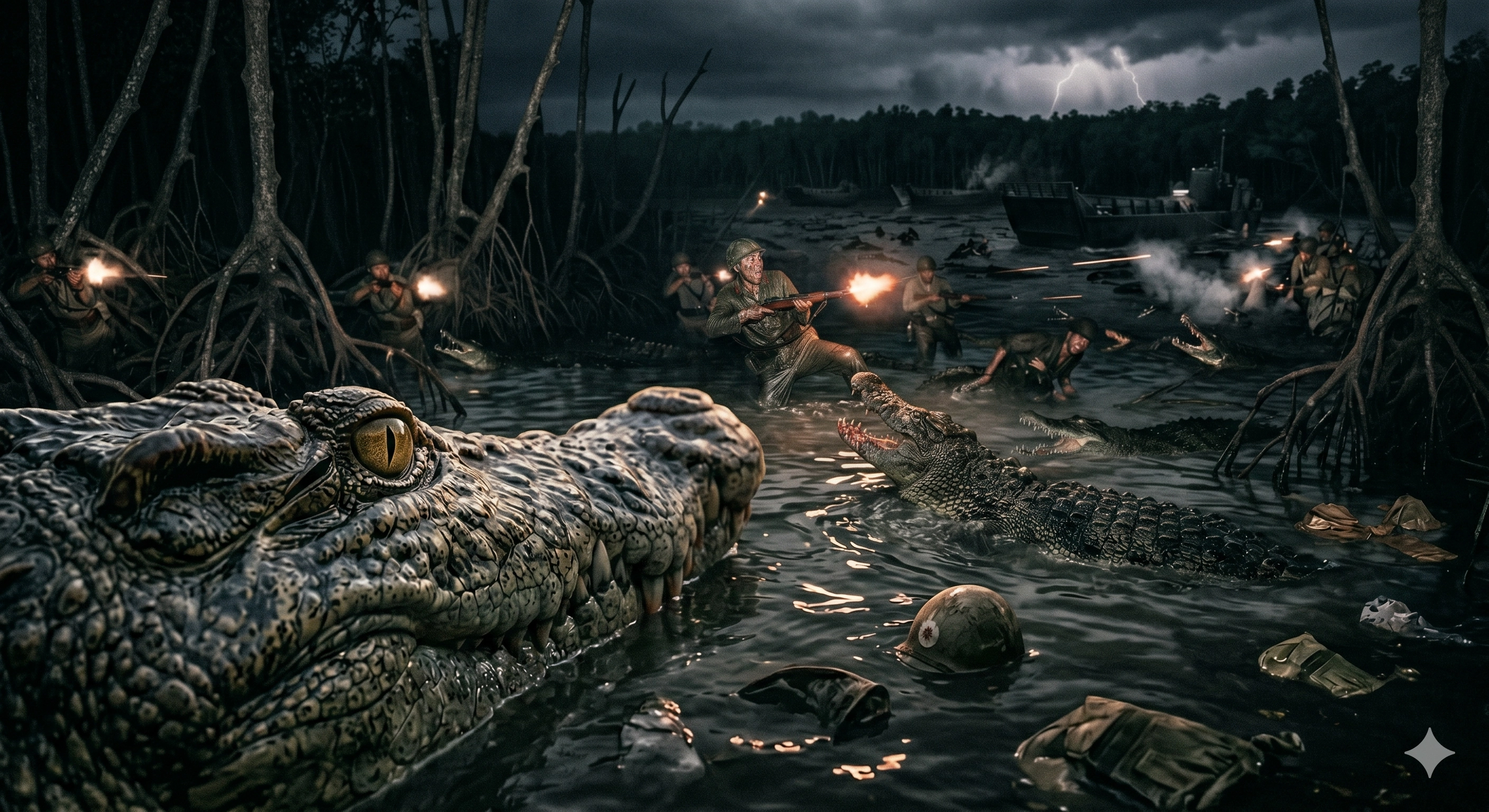 THE RAMREE ISLAND MASSACRE: The Night Crocodiles Devoured an Army (1945) — PLAUSIBLE credibility Deep Sea & Underwater case file
