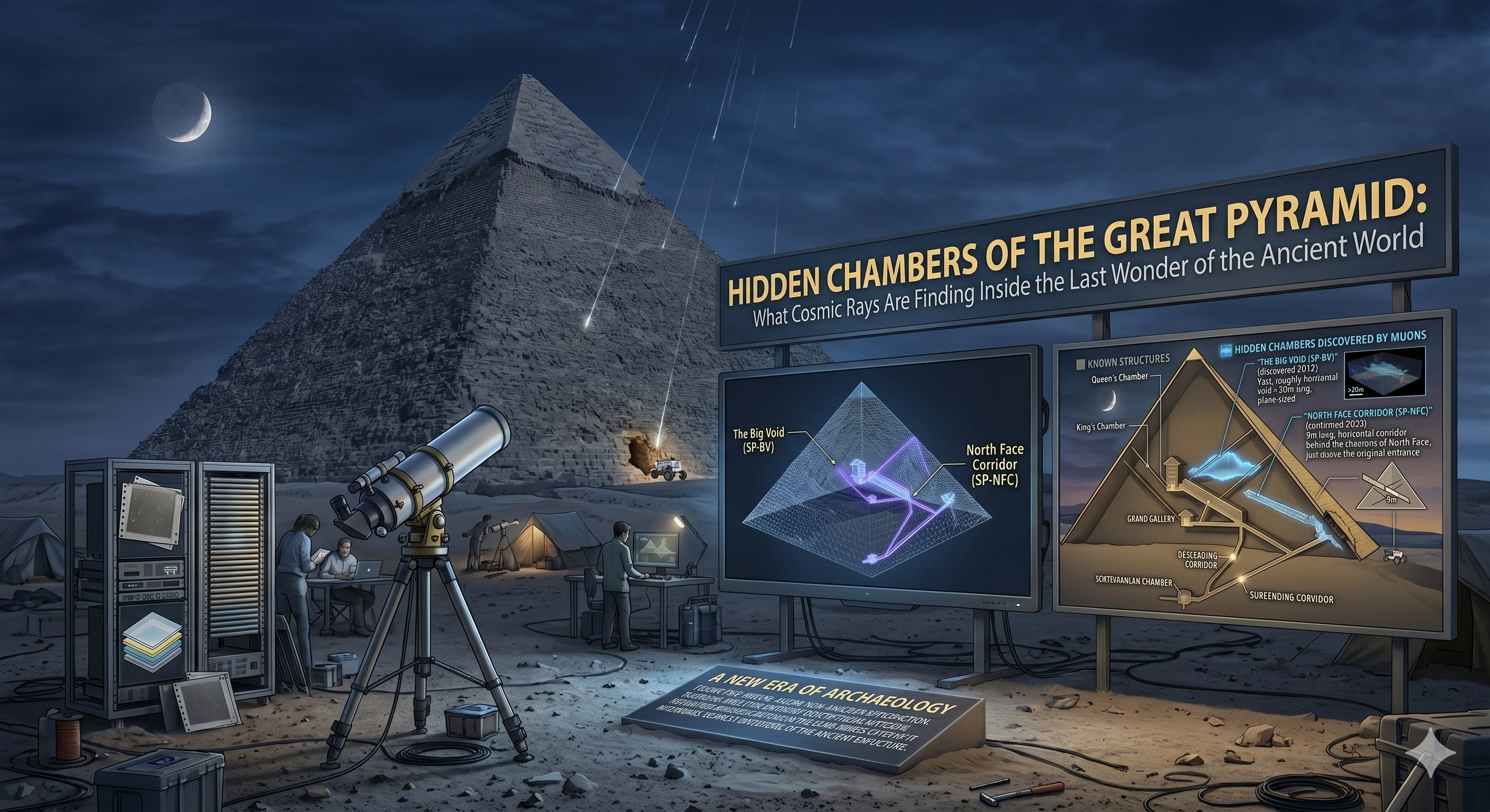 HIDDEN CHAMBERS OF THE GREAT PYRAMID: What Cosmic Rays Are Finding Inside the Last Wonder of the Ancient World — Thumbnail 3