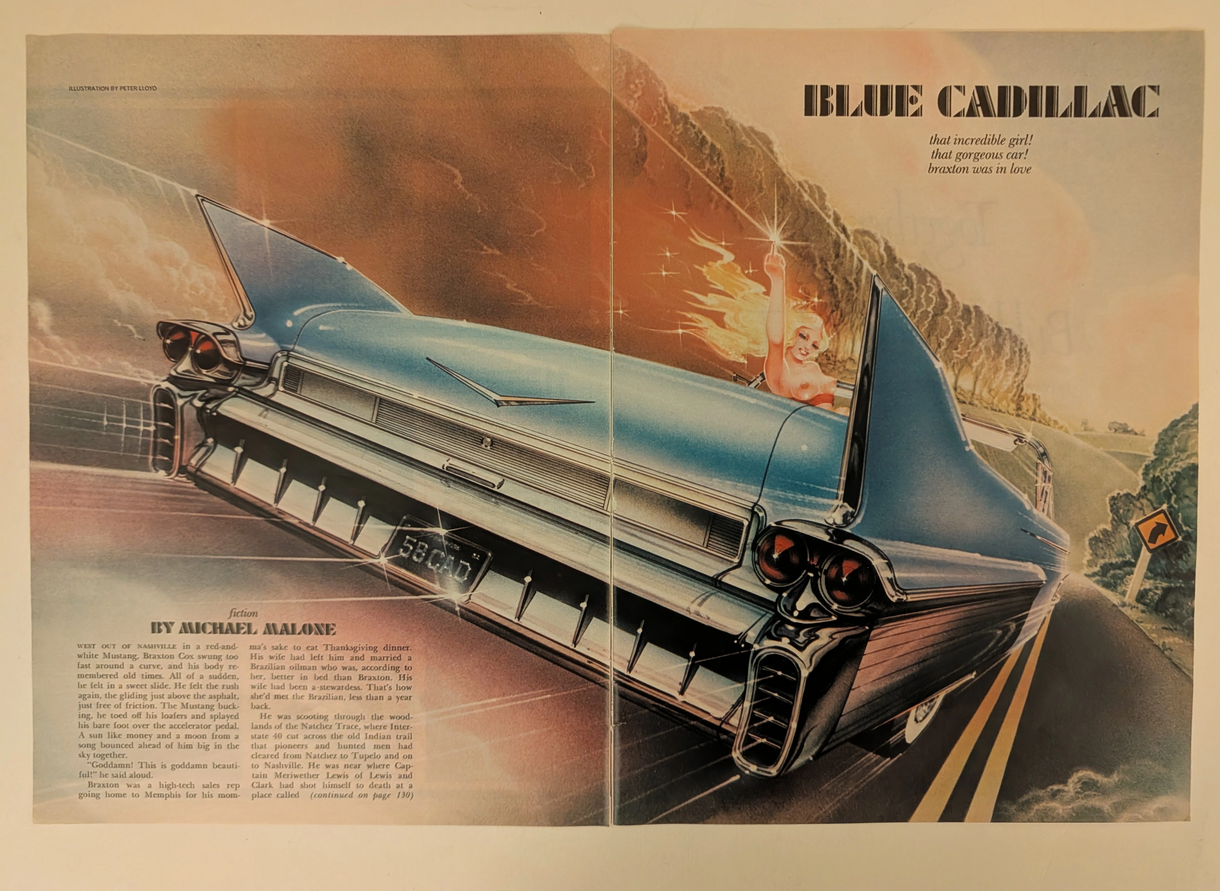 The Time Traveller's Dossier: ครีบหางแห่งการกบฏ – "Blue Cadillac" โดย Peter Lloyd — The Record Institute Journal