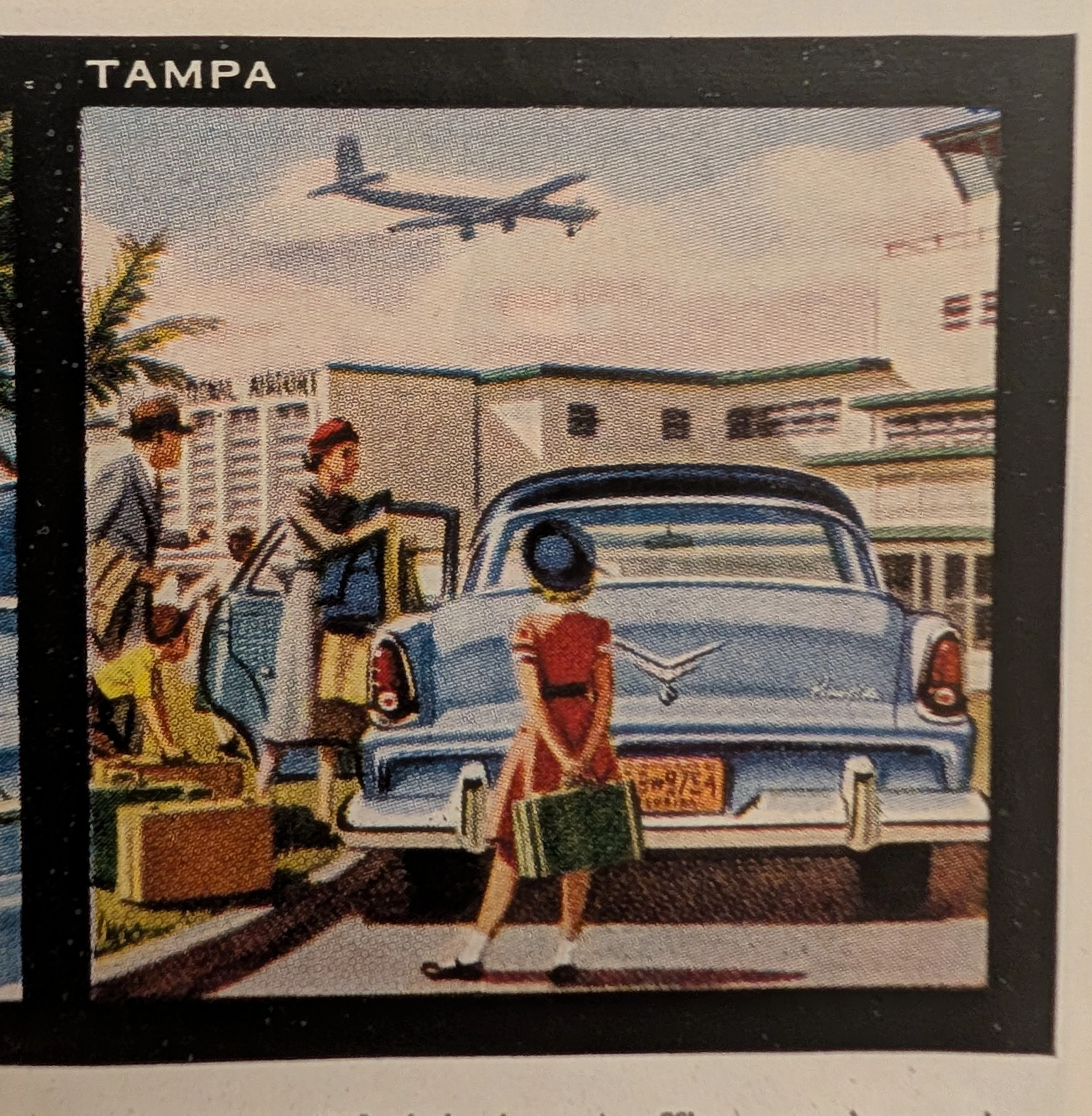 The Time Traveller's Dossier: The Architecture of Unrestricted Mobility – Avis "Rent it Here - Leave it There" Advertisement (Circa 1956) — detail 6