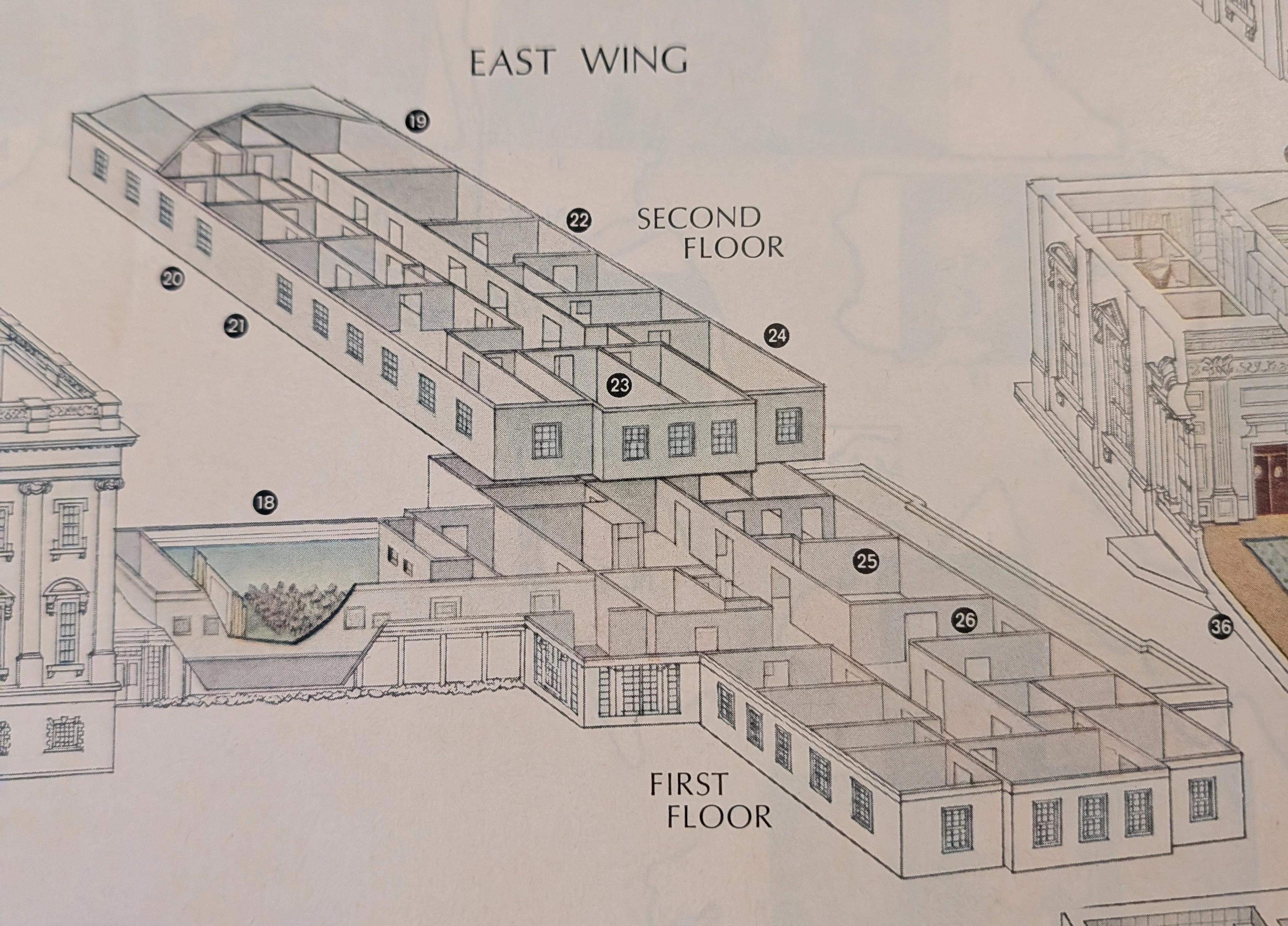 The Time Traveller's Dossier: The Masterpiece of Architectural Anatomy – The White House Isometric Cutaway Artifact (Circa 1960s) — detail 5