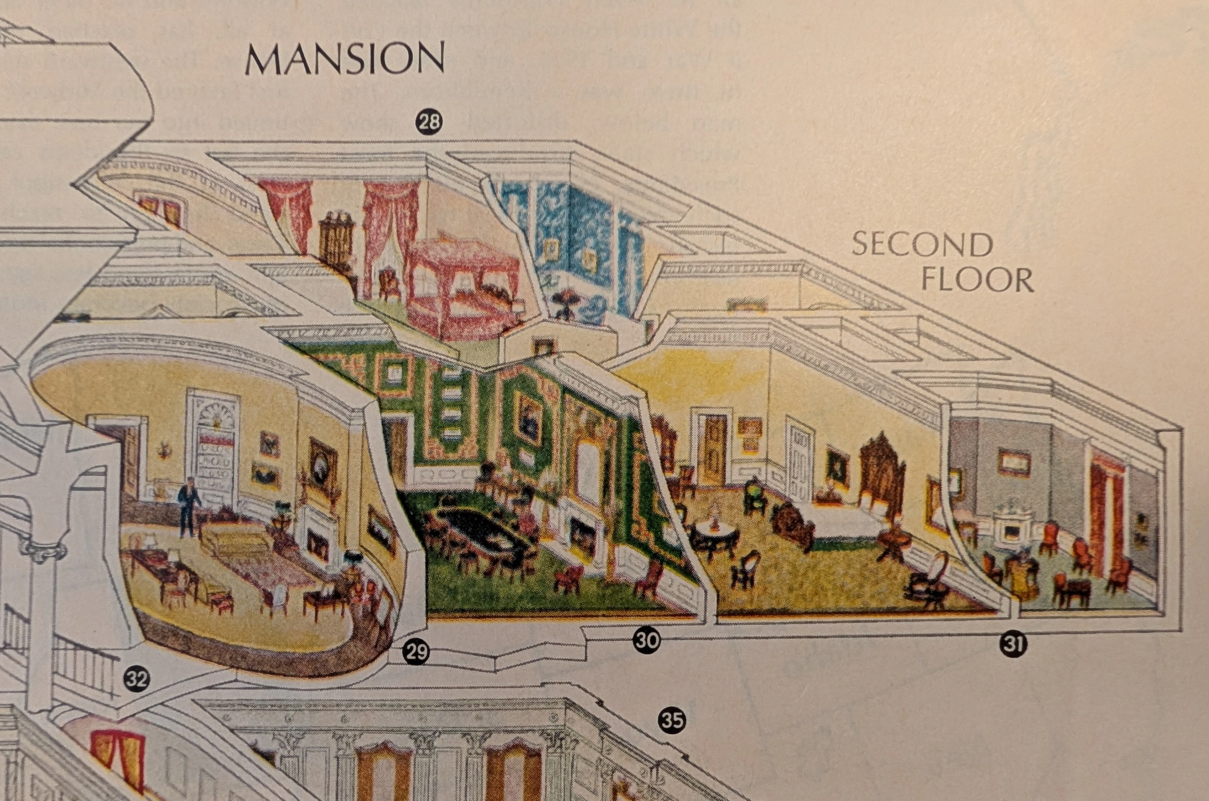 The Time Traveller's Dossier: The Masterpiece of Architectural Anatomy – The White House Isometric Cutaway Artifact (Circa 1960s) — detail 6