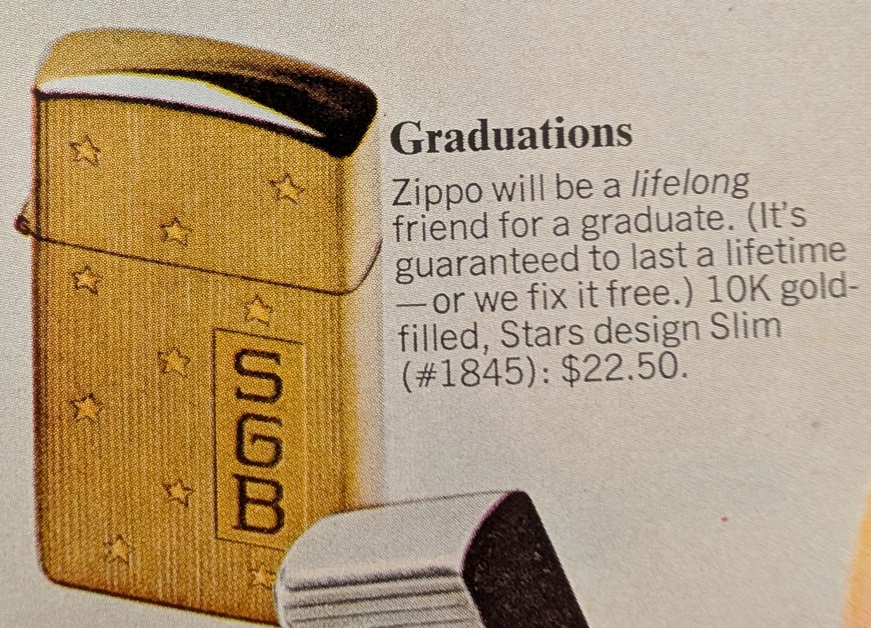 The Time Traveller's Dossier: The Archive of the Immortal Flame – The 1968 Zippo "7 Beautiful Ways" Advertisement — detail 4