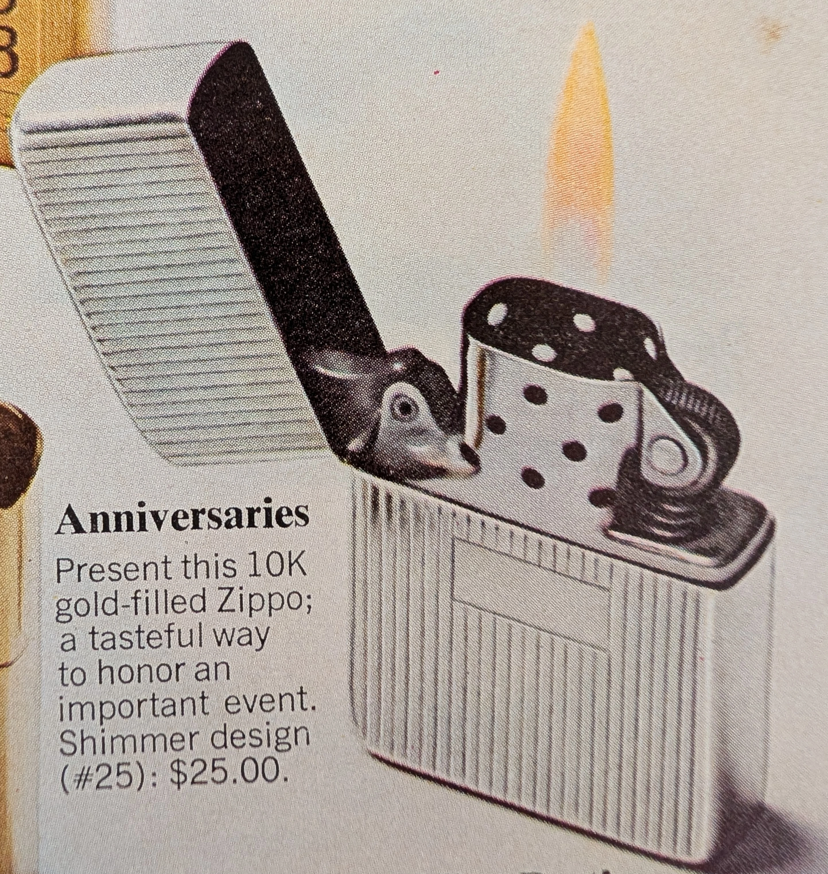 The Time Traveller's Dossier: The Archive of the Immortal Flame – The 1968 Zippo "7 Beautiful Ways" Advertisement — detail 5