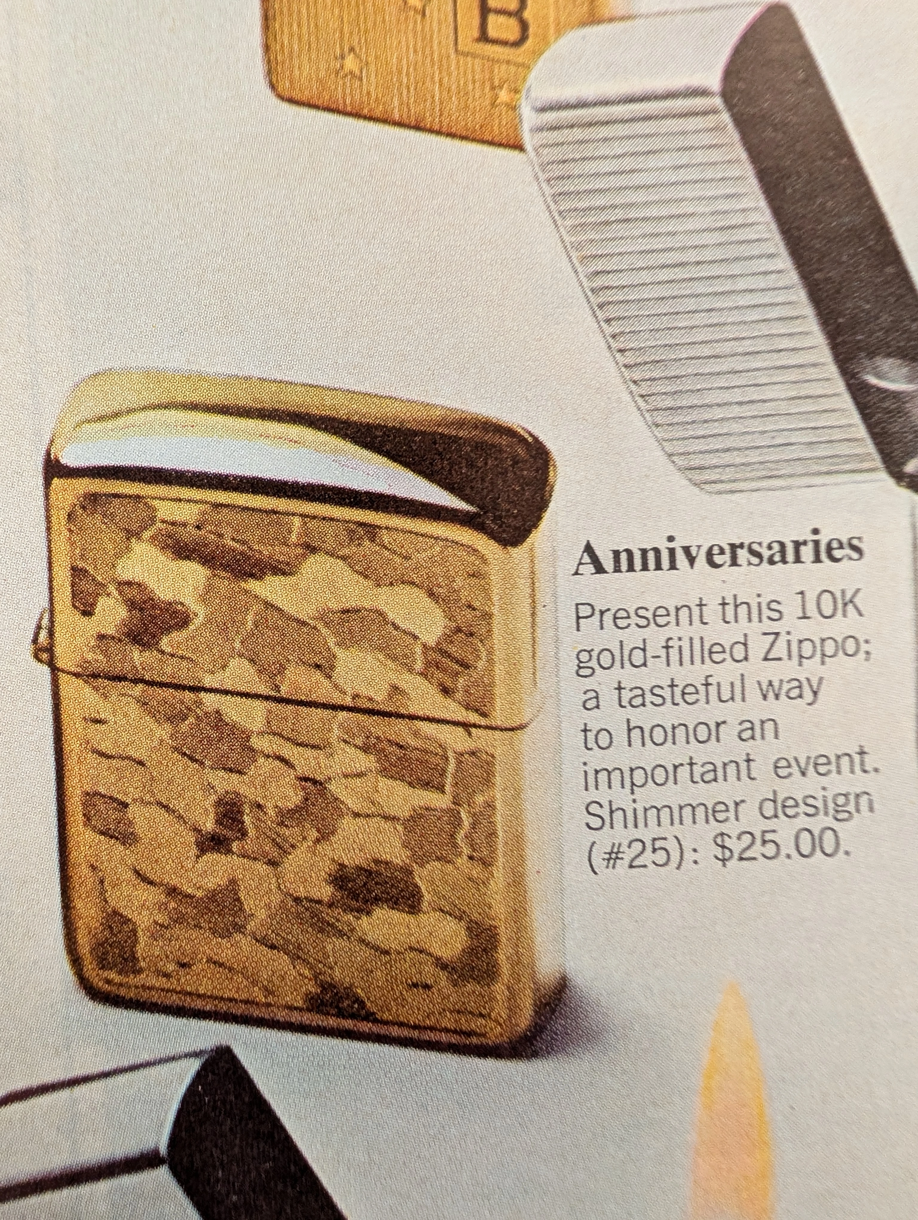 The Time Traveller's Dossier: The Archive of the Immortal Flame – The 1968 Zippo "7 Beautiful Ways" Advertisement — detail 9