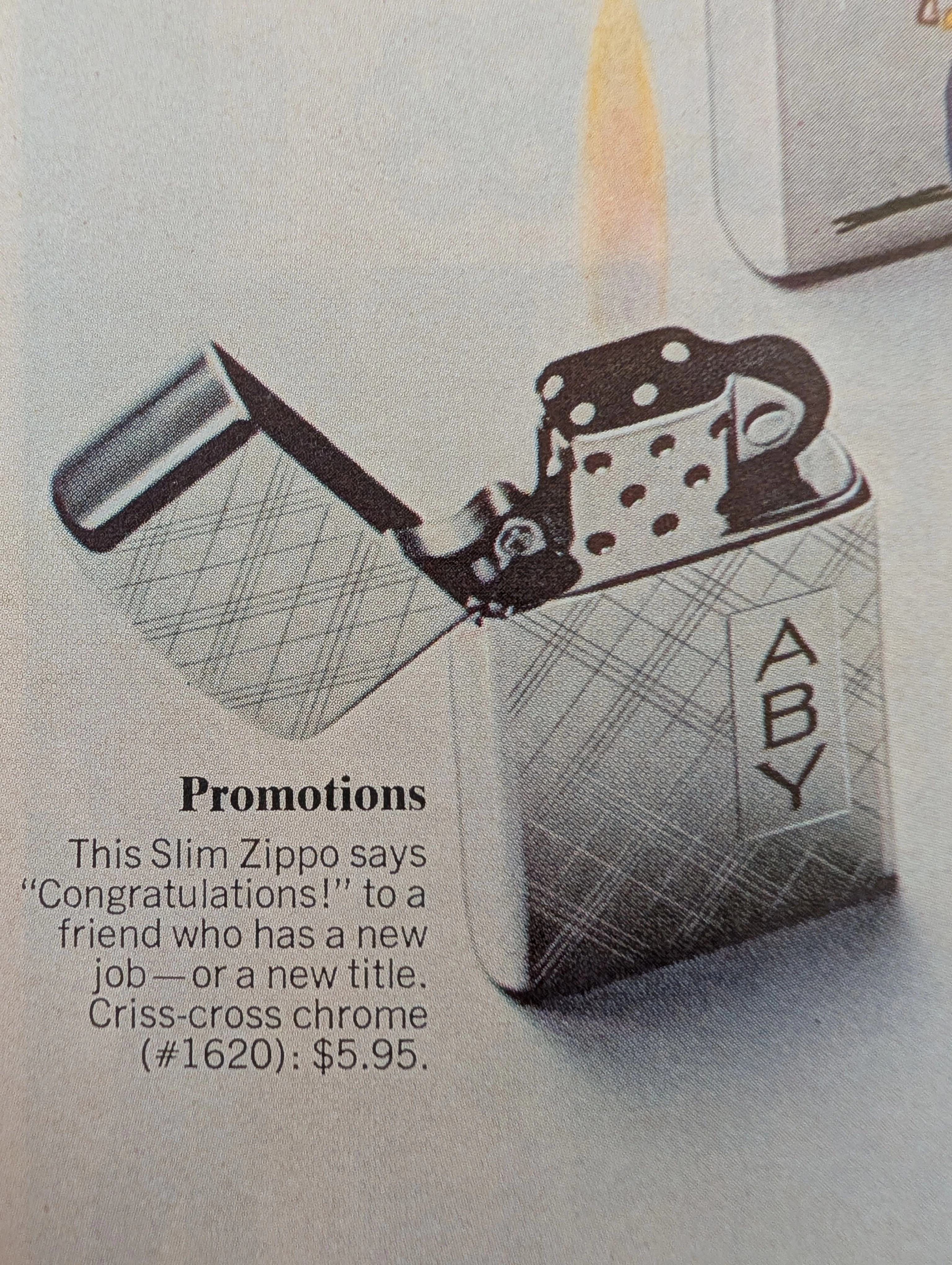 The Time Traveller's Dossier: The Archive of the Immortal Flame – The 1968 Zippo "7 Beautiful Ways" Advertisement — detail 7