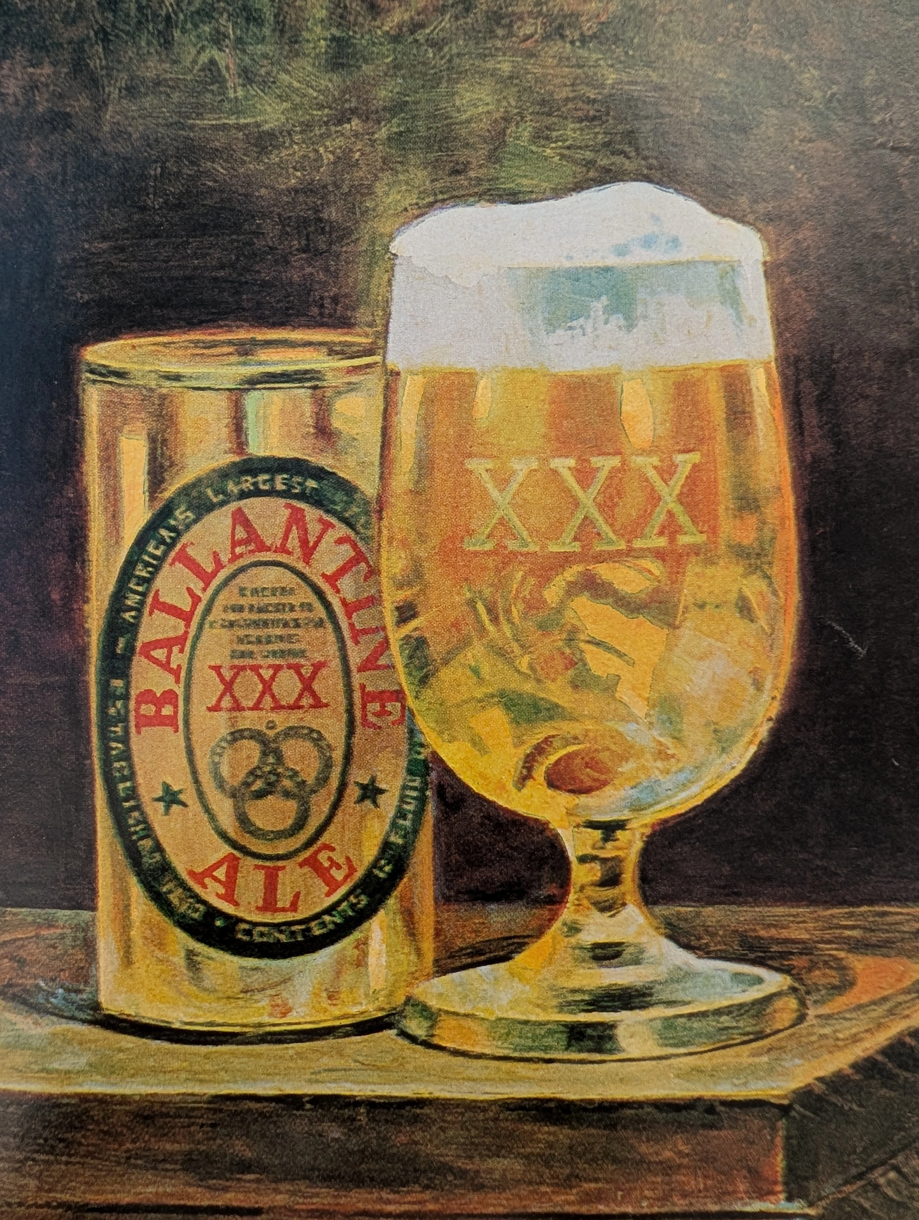 The Time Traveller's Dossier: The Martial Authority of the Brew – An Academic Archival Analysis of the 1968 Ballantine Ale Advertisement — detail 4