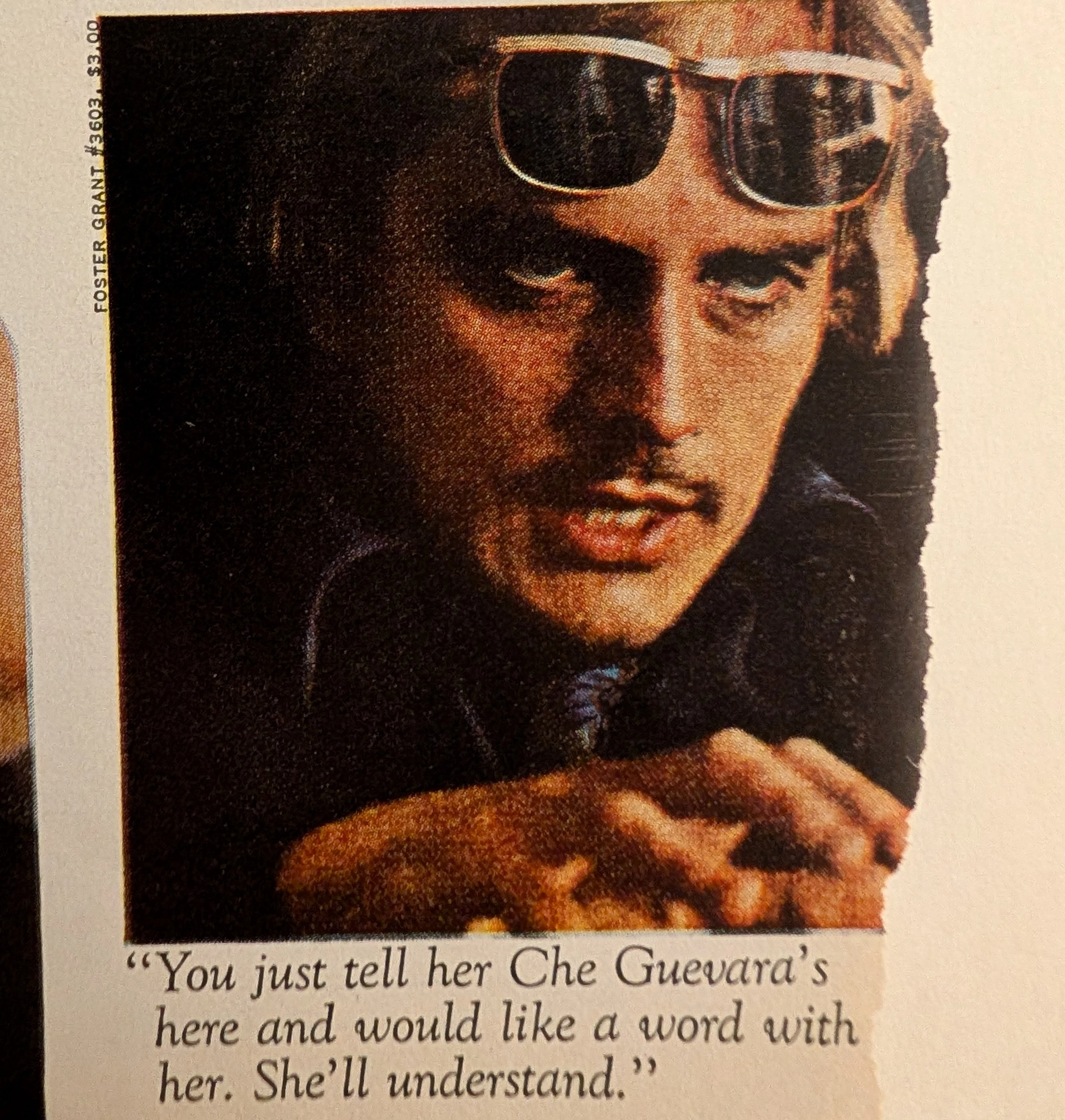 The Time Traveller's Dossier: The Sartorial Armor of Terence Stamp – A Foster Grant Exhibition — detail 4