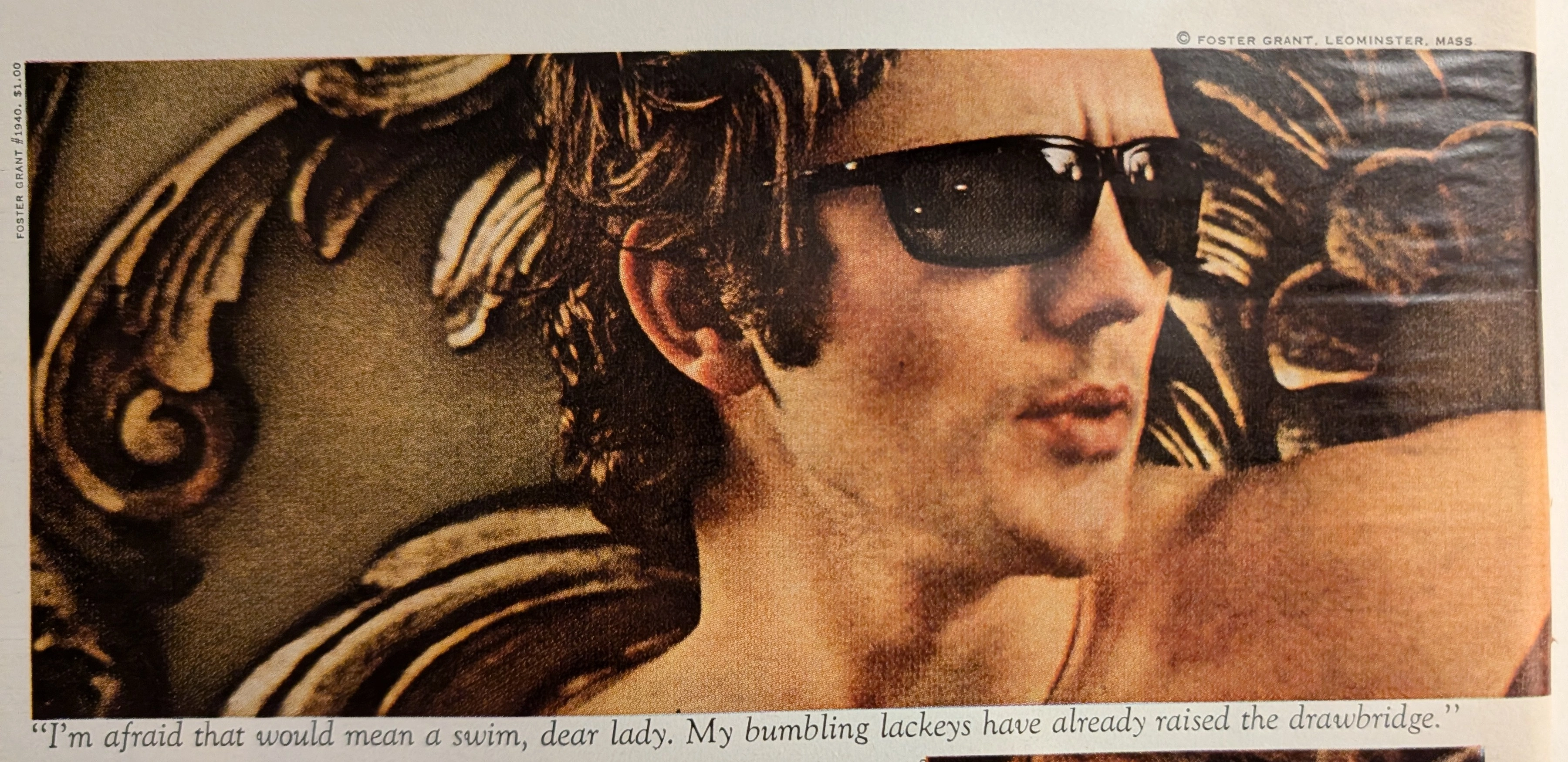 The Time Traveller's Dossier: The Sartorial Armor of Terence Stamp – A Foster Grant Exhibition — detail 5